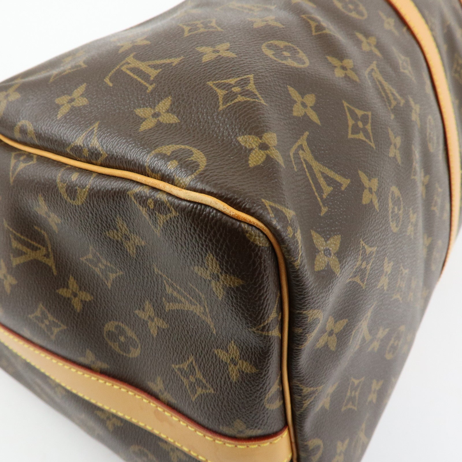 Louis Vuitton Monogram Keep All Bandouliere 55 Boston Bag M41414