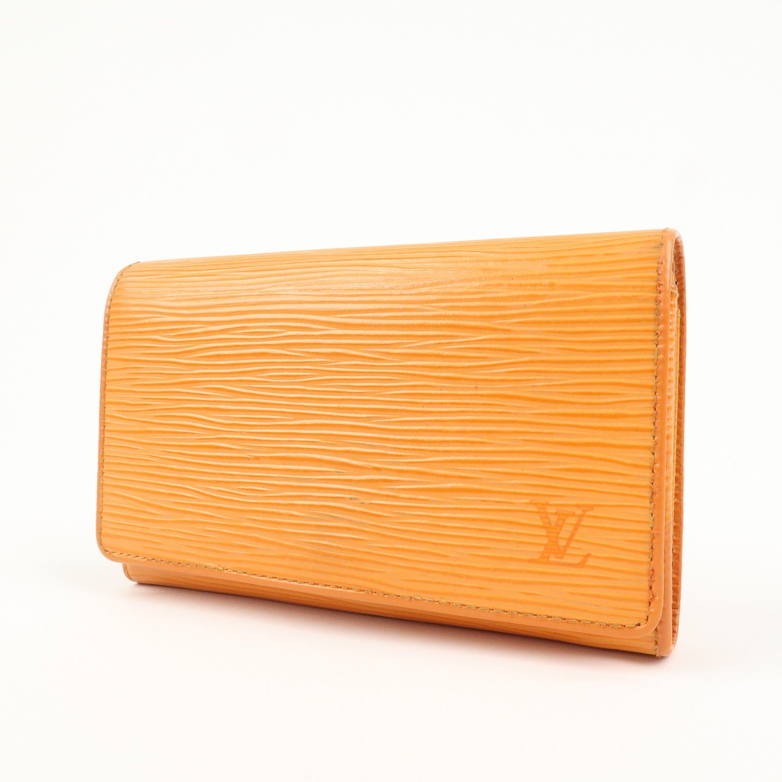 Louis Vuitton Epi Leather Porte Monnaie Billet Tresor Wallet M6350H