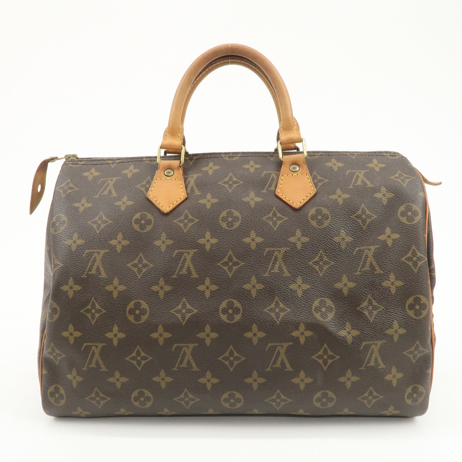 Louis Vuitton Monogram Speedy 35 Boston Bag Hand Bag M41524