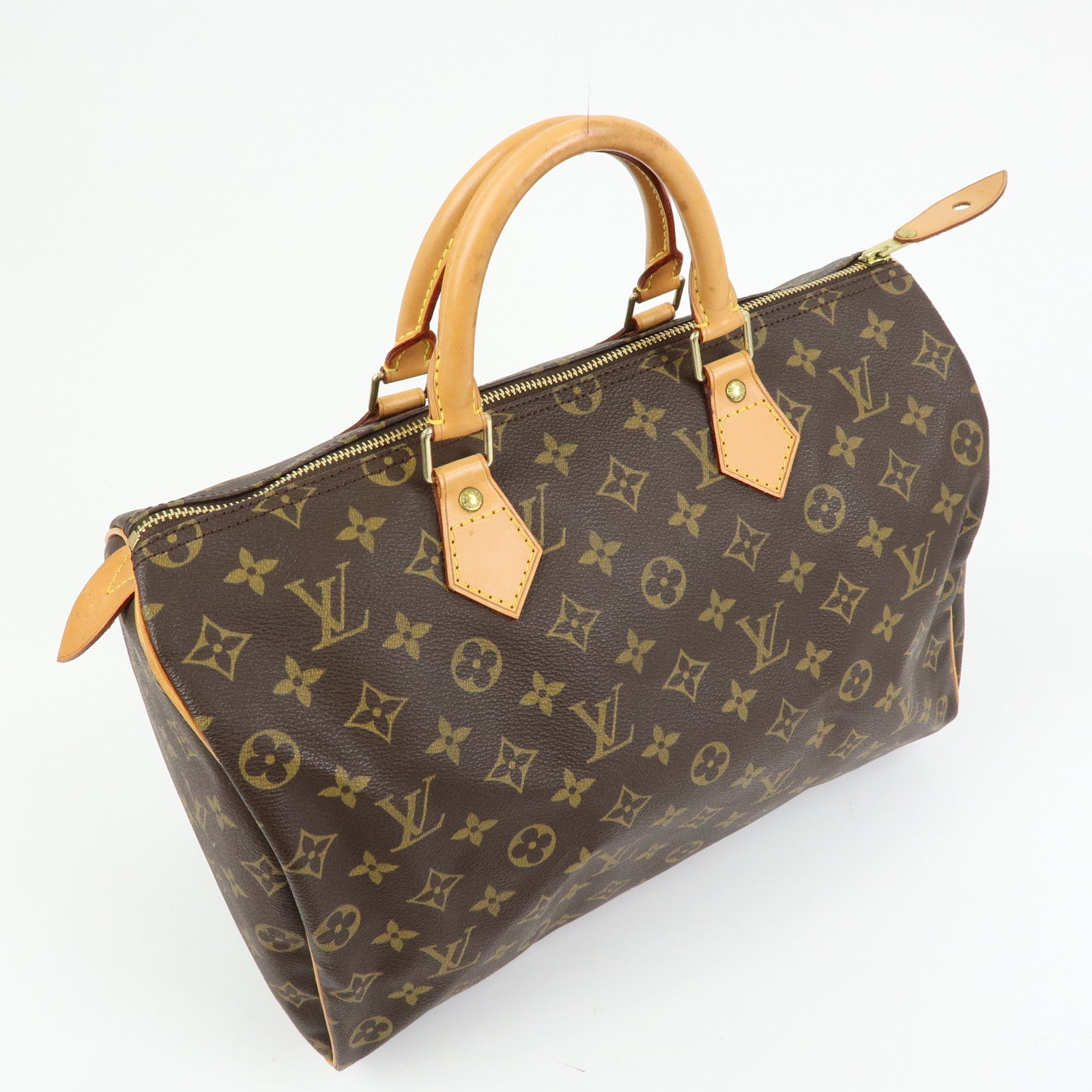 Louis Vuitton Monogram Speedy 35 Boston Bag Hand Bag M41524