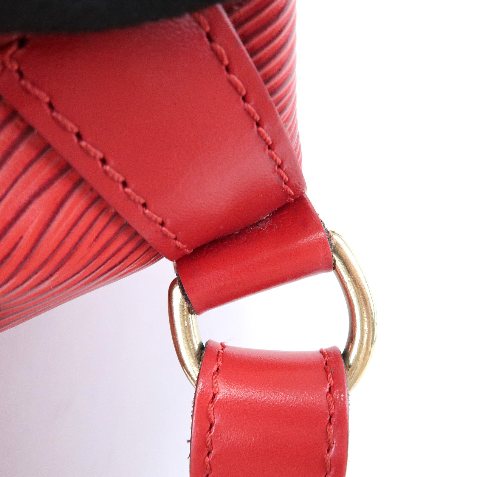 Louis Vuitton Epi Leather Noe Shoulder Bag Castilian Red M59007