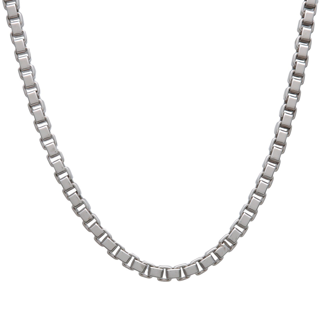 Tiffany & Co Venetian Link Necklace SV925 Silver