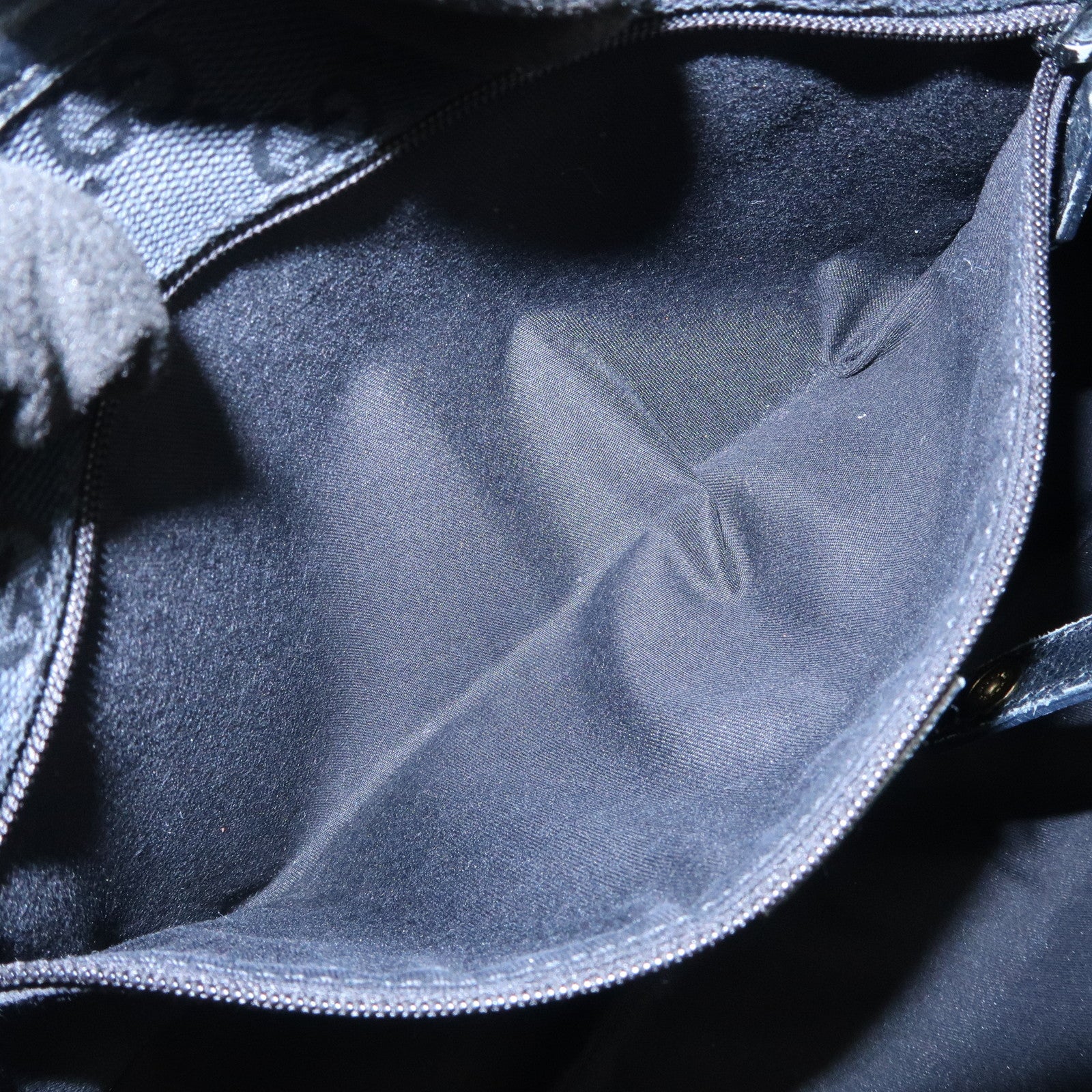 GUCCI Abbey Leather Tote Bag Hand Bag Black 130736