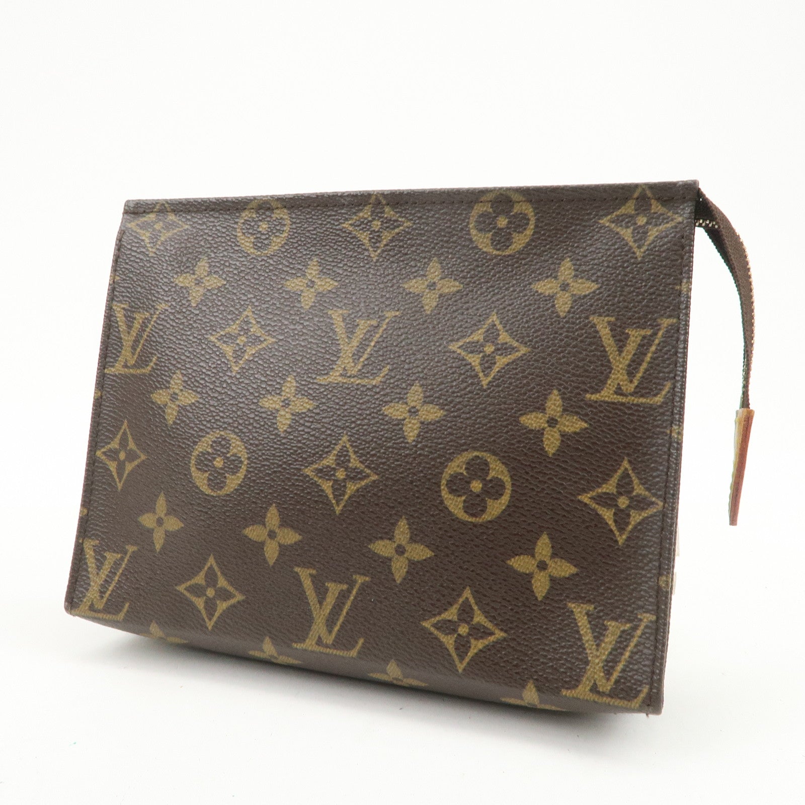 Louis Vuitton Monogram Poche Toilette 19 Clutch Bag Pouch M47544