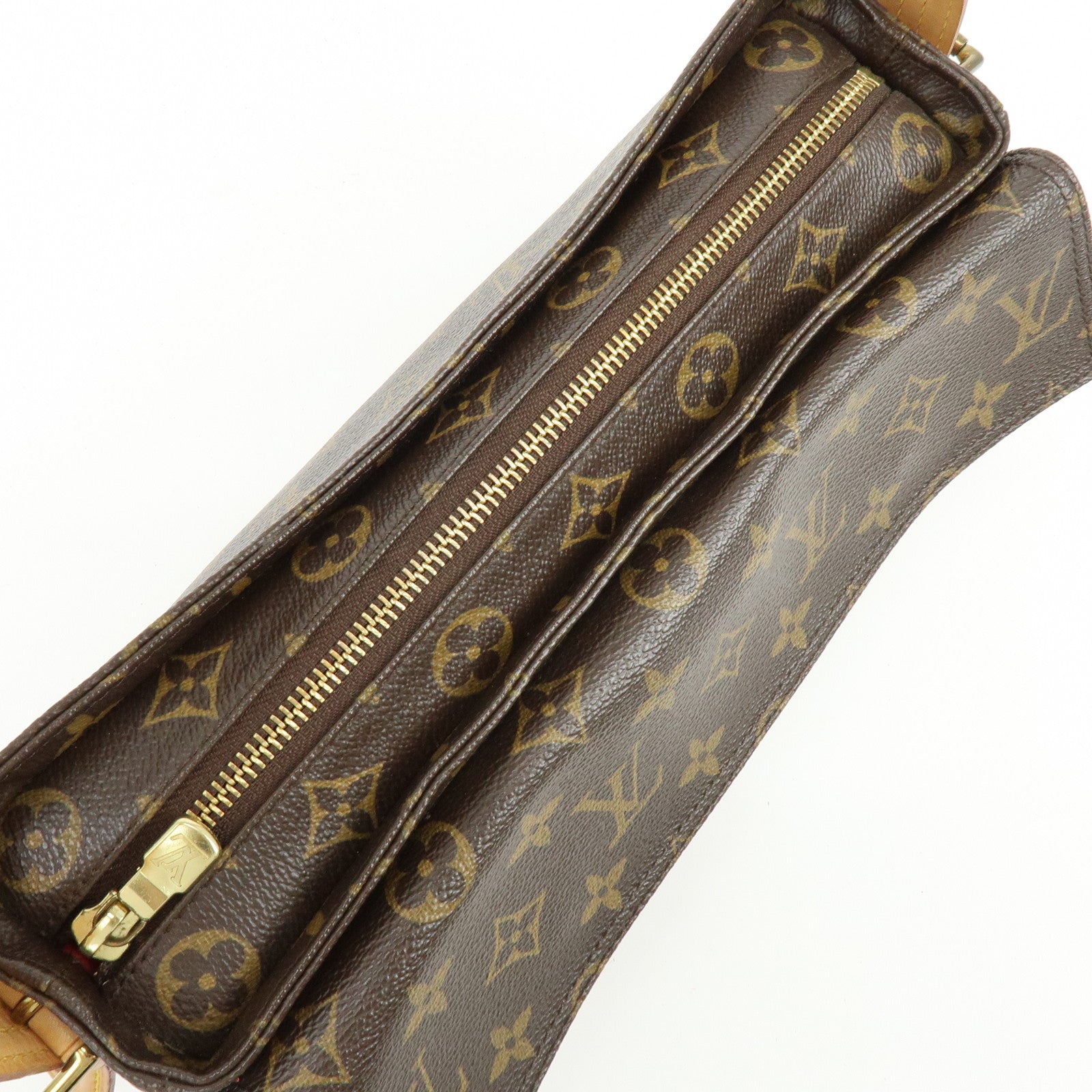 Louis Vuitton Monogram Vivacite Shoulder Bag Hand Bag M51164