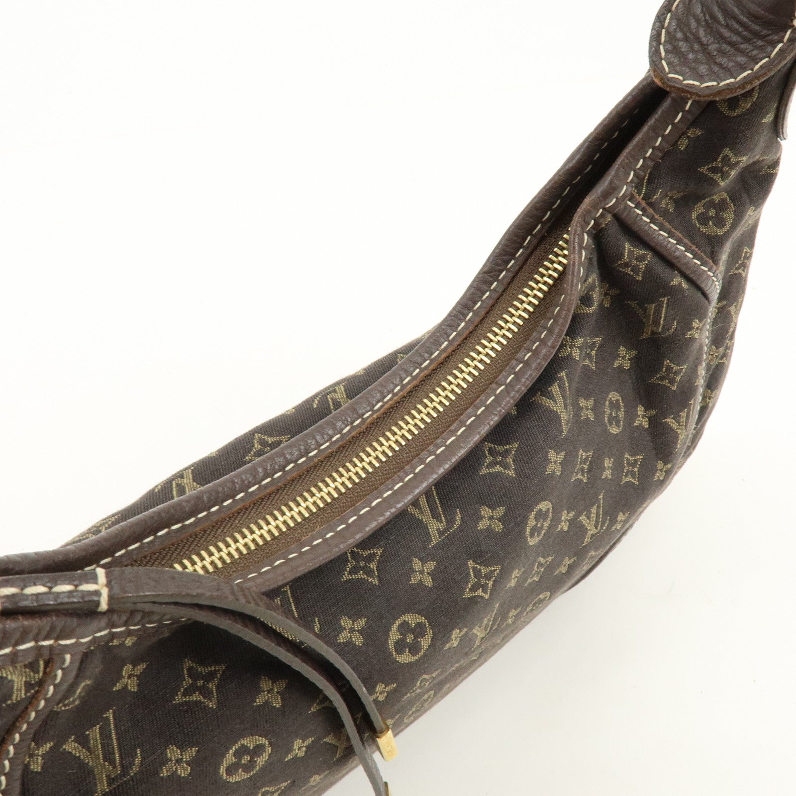 Louis Vuitton Monogram Mini Lin Manon PM Shoulder Bag Ebene M95621