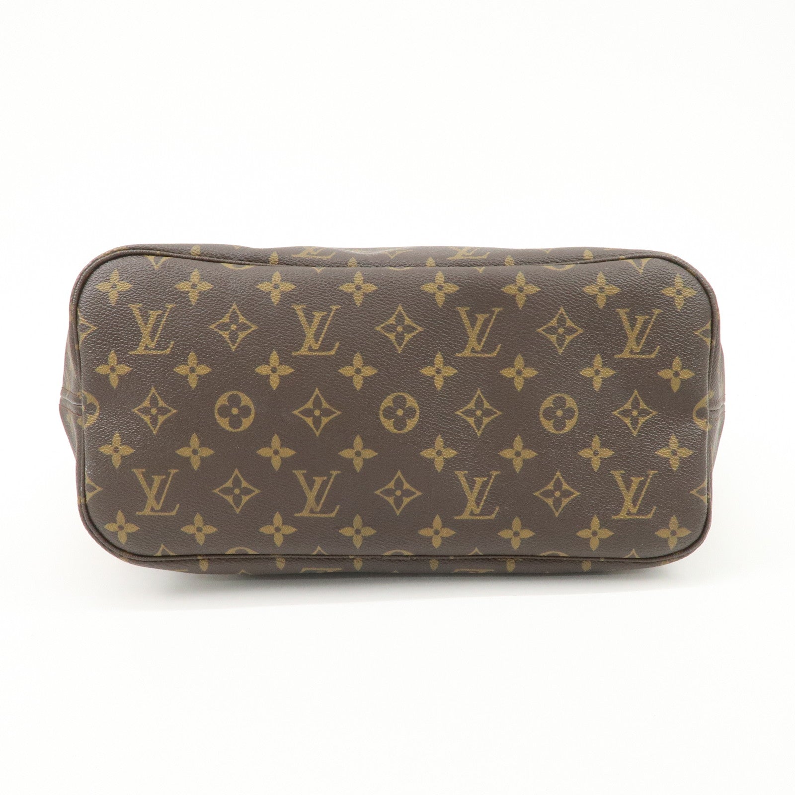 Louis Vuitton Monogram Neverfull MM Tote Bag Brown M40156 Used