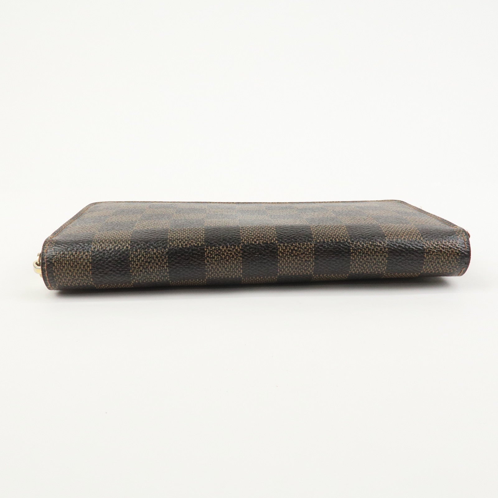 Louis Vuitton Damier Zippy Round Wallet Old Style Brown N60015