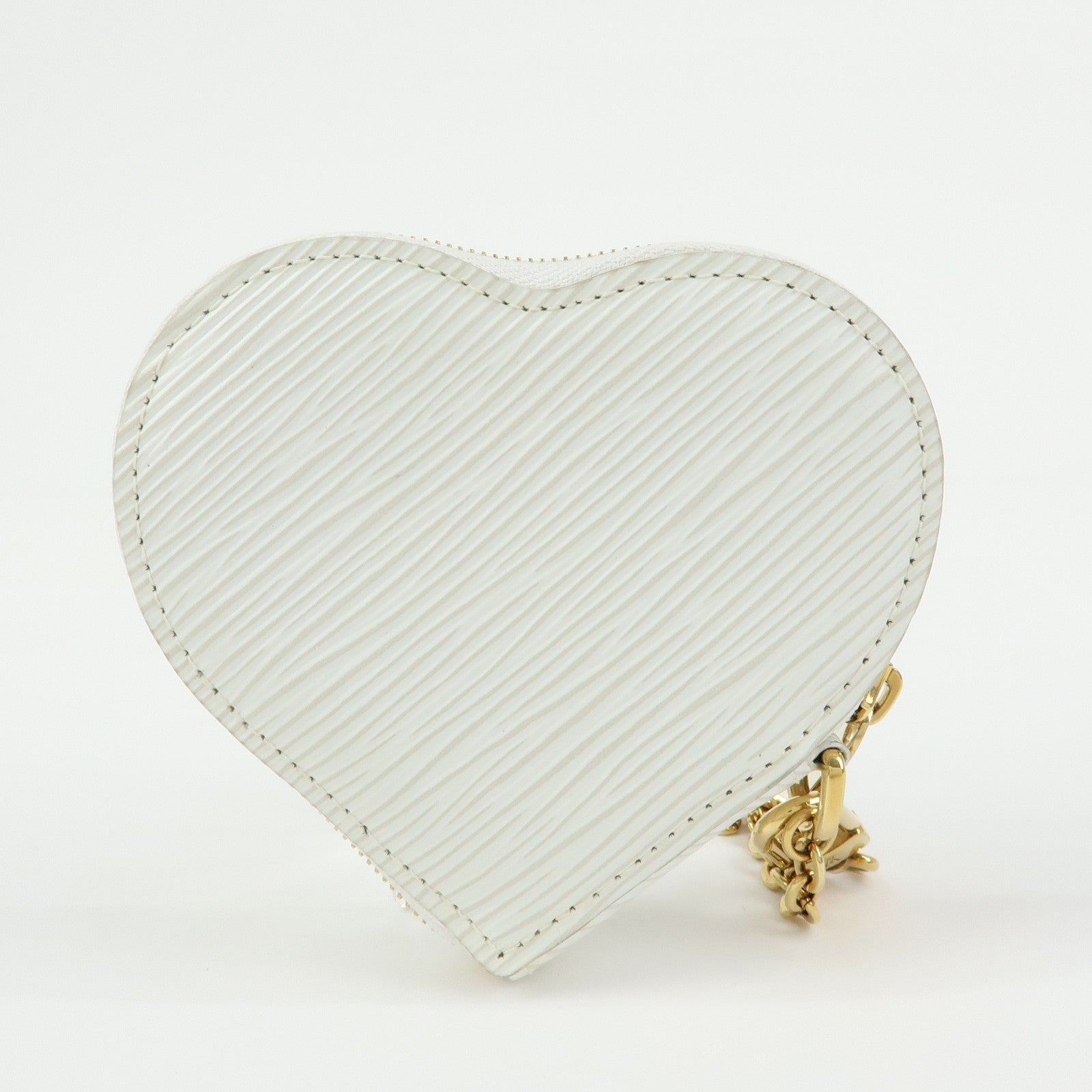 Louis Vuitton Epi Love Lock Porte Monnaie Coeur Coin Case M63996