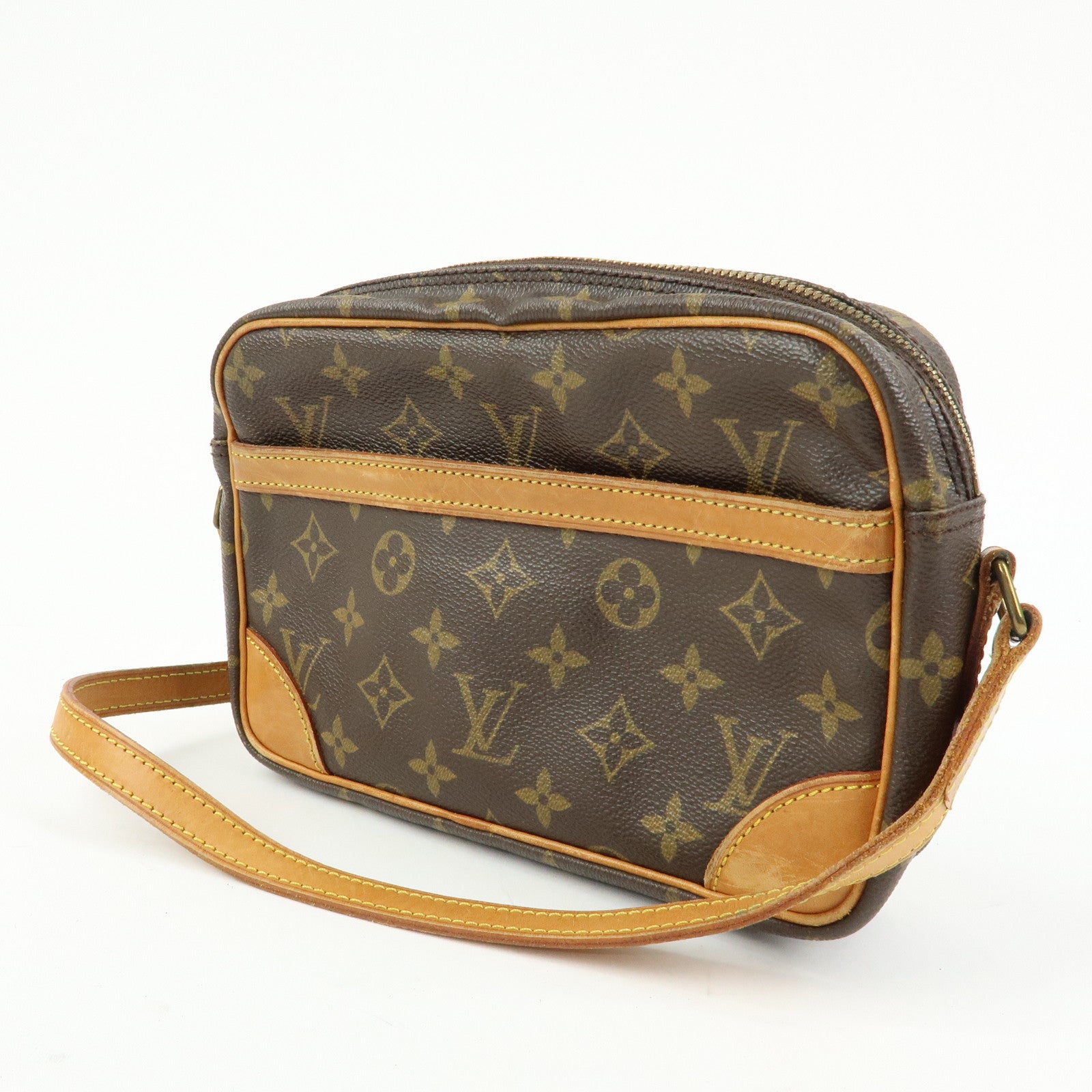 Louis Vuitton Monogram Trocadero 23 Shoulder Bag Brown M51276