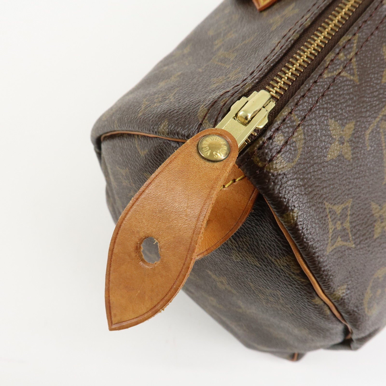 Louis Vuitton Monogram Speedy 35 Hand Bag Boston Bag M41524 Used