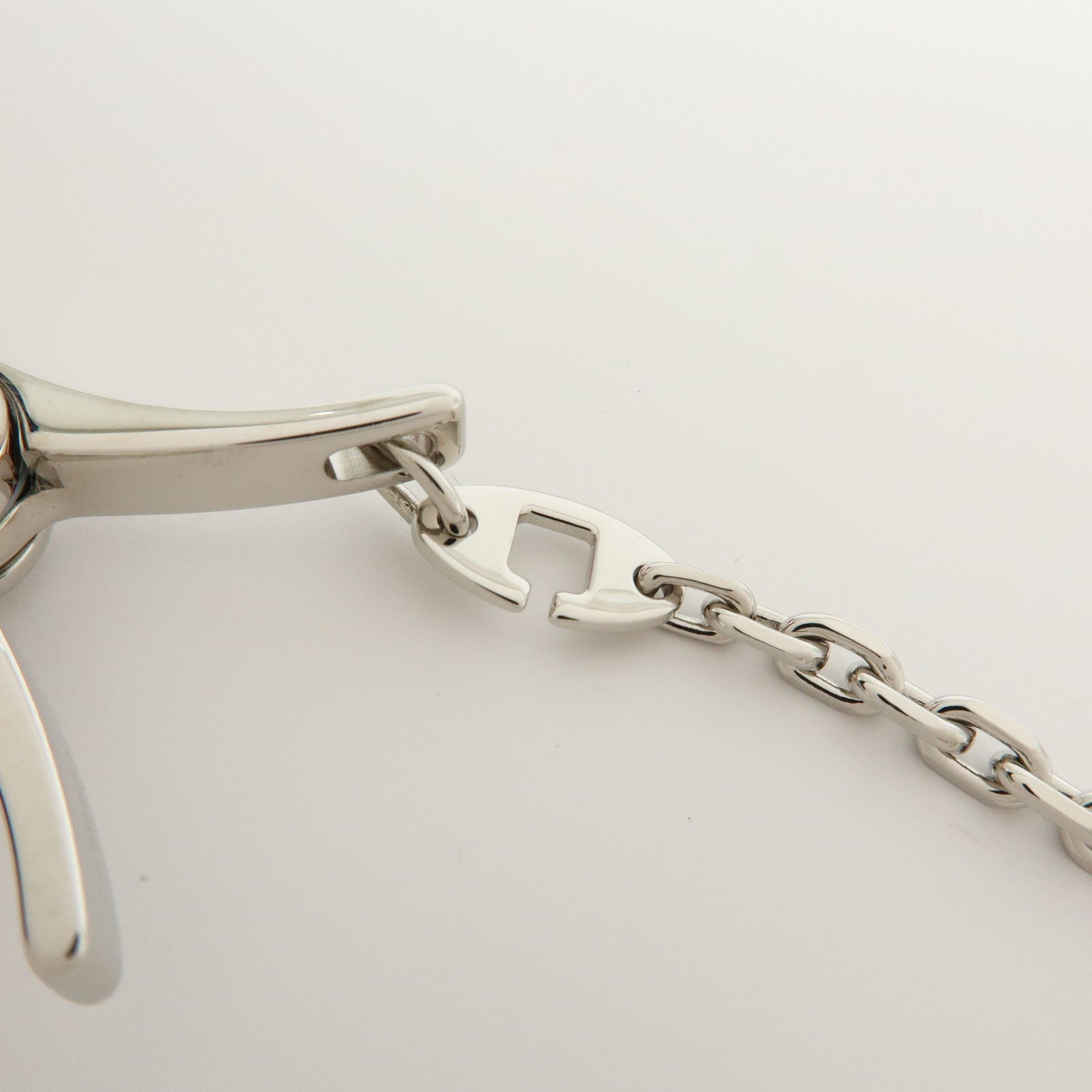 HERMES Filou Metal Glove Clip Glove Holder Glove Clip Palladium