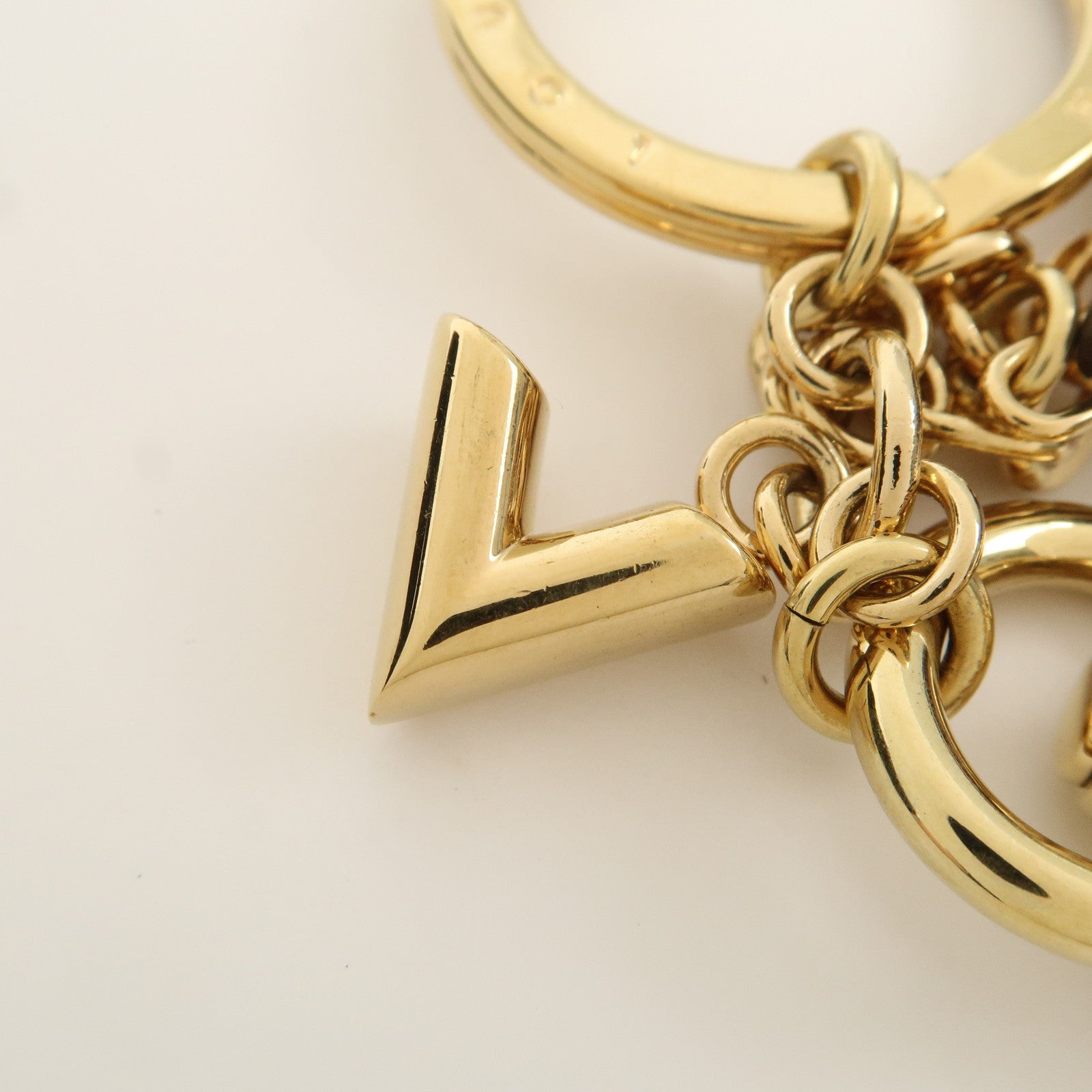 Louis Vuitton Porte Cles Blooming Flower Bag Charm Key Chain M63084