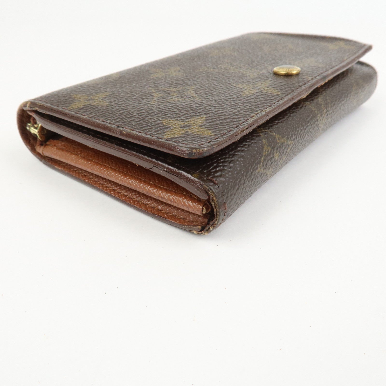 Louis Vuitton Monogram Set of 3 Bi-fold Wallets Brown M61730/M61663