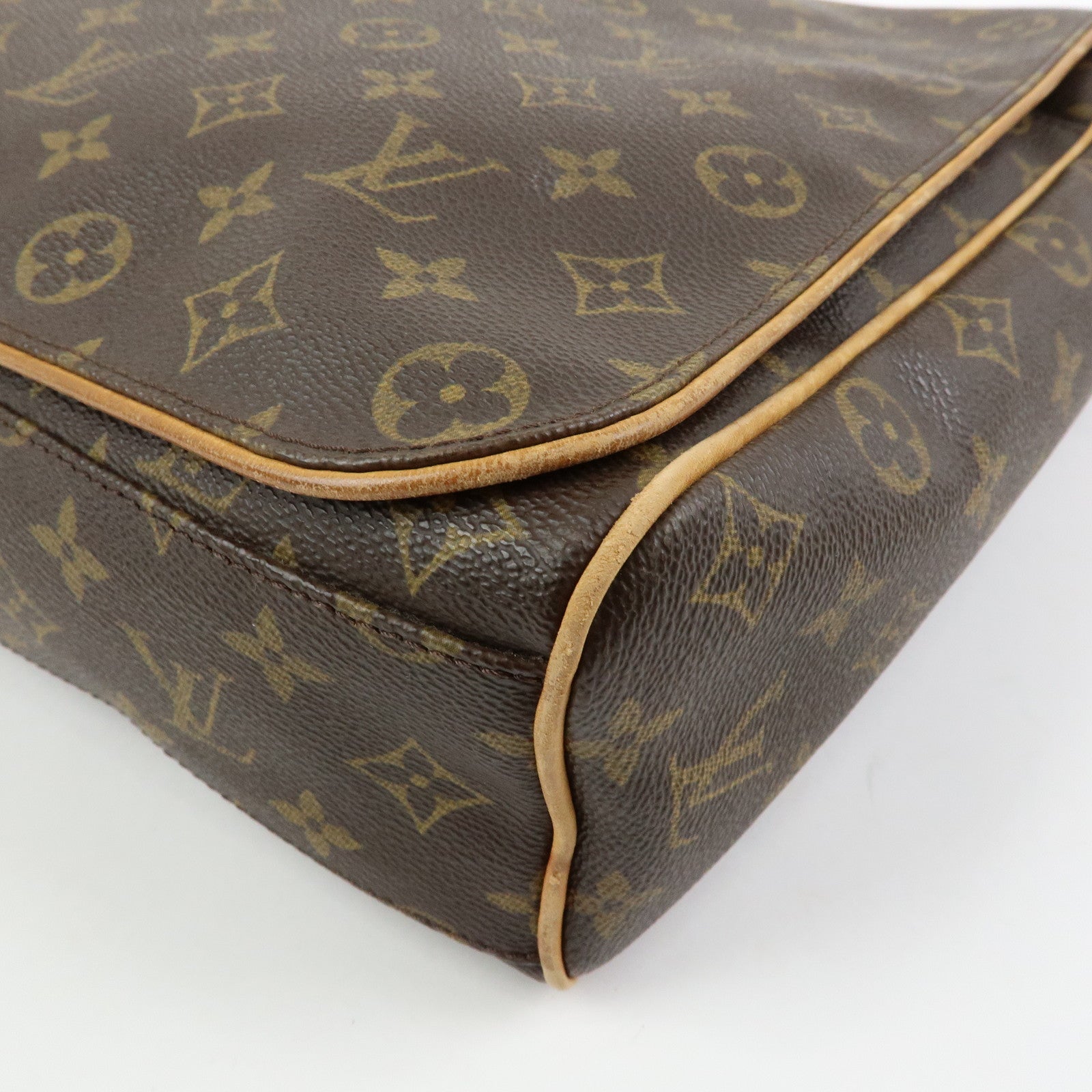 Louis Vuitton Monogram Abbesses Messenger Bag Brown M45257