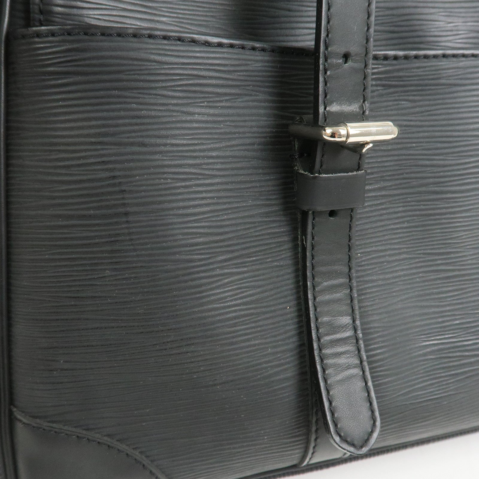 Louis Vuitton Epi Segur MM Shoulder Bag Hand Bag Noir M58862