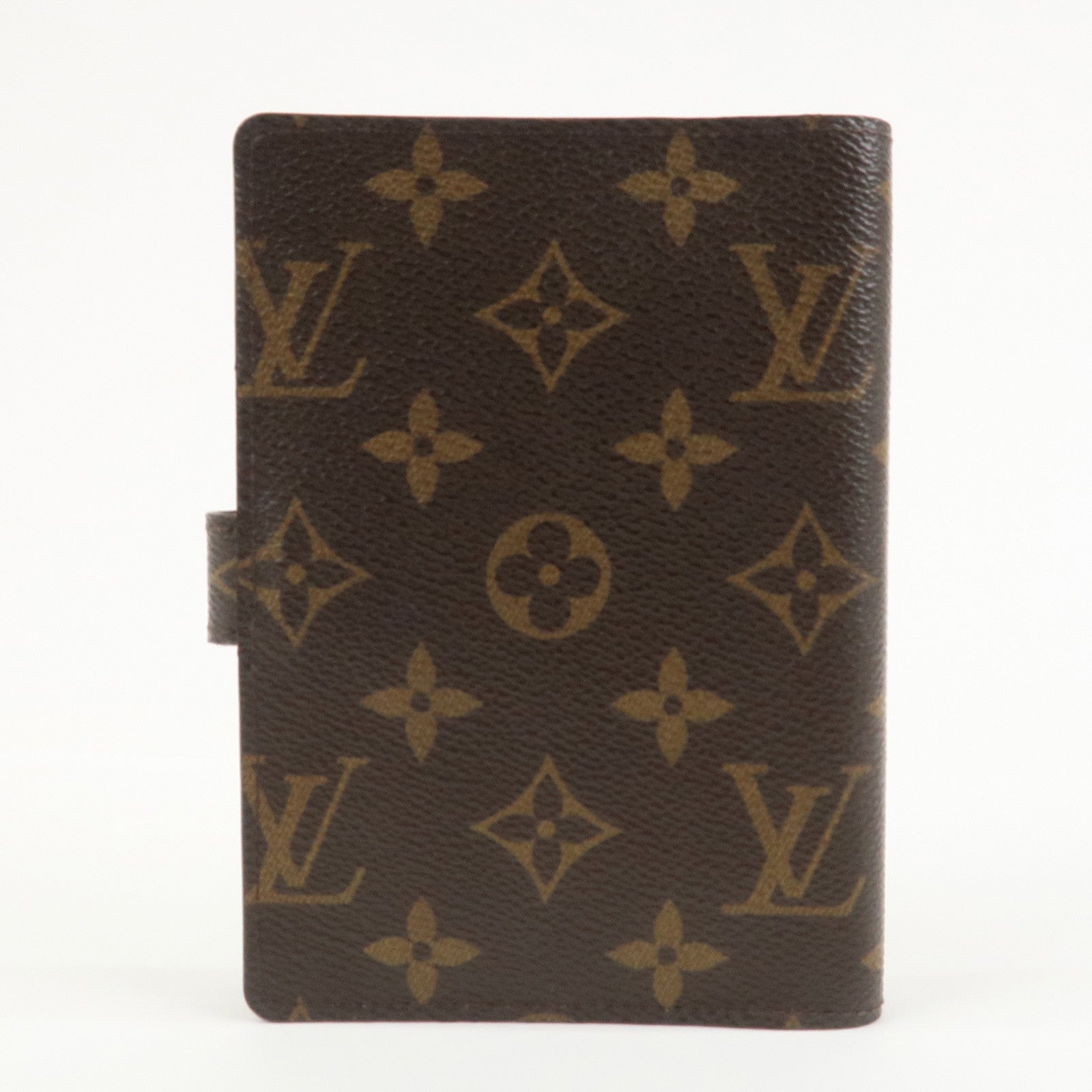 Louis Vuitton Monogram Agenda PM Planner Cover Brown R20005