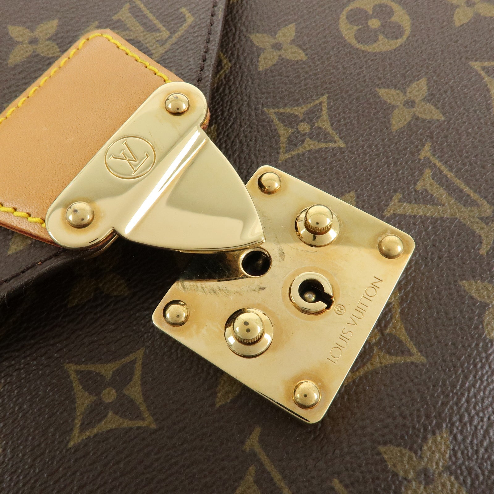 Louis Vuitton Monogram Serviette Conseiller Briefcase Brown M53331