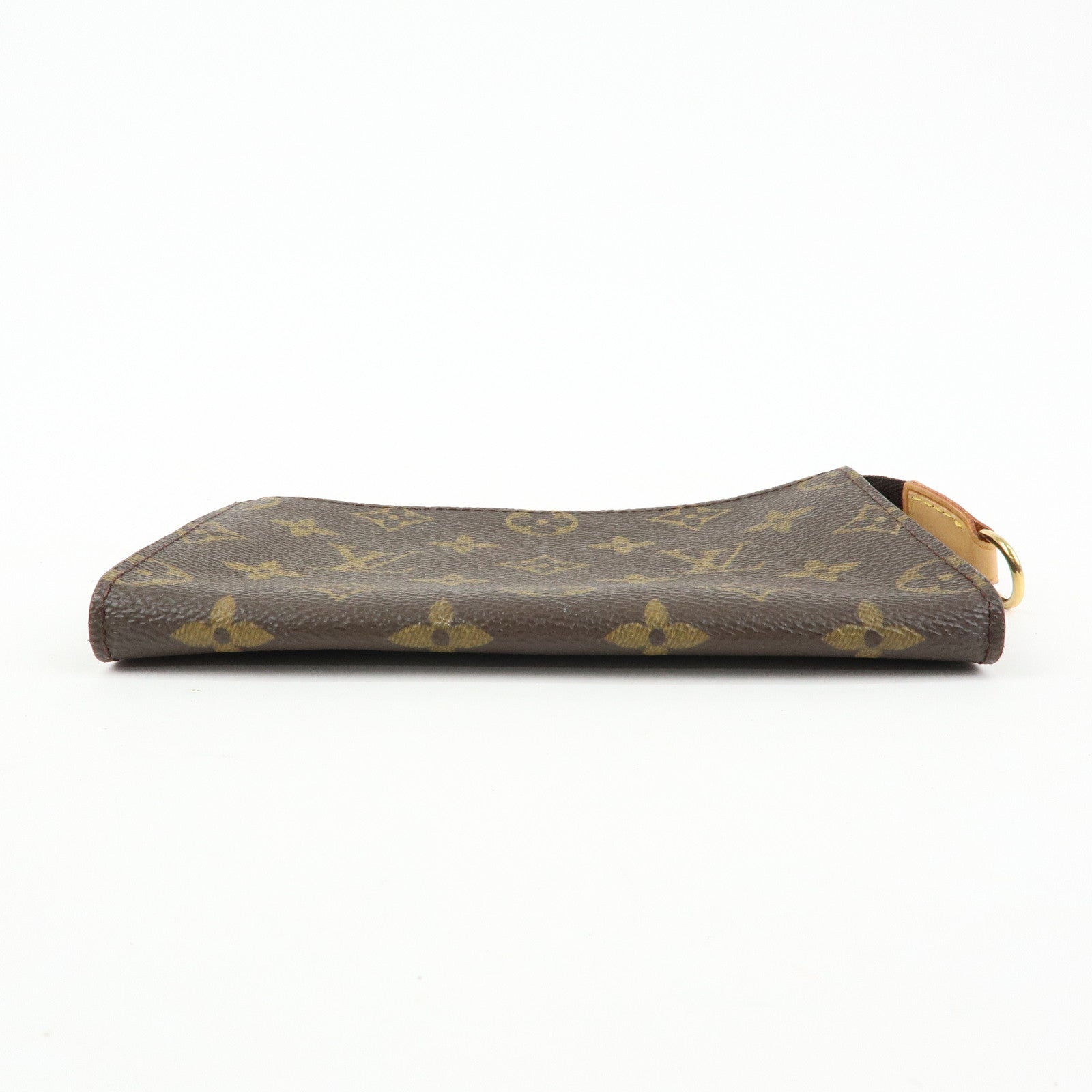 Louis Vuitton Set of 2 Monogram Canvas Bucket PM Pouch Brown