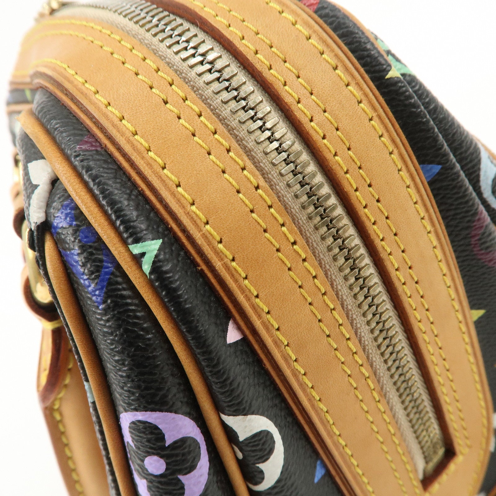 Louis Vuitton Monogram Multicolor Priscilla Hand Bag Noir M40097