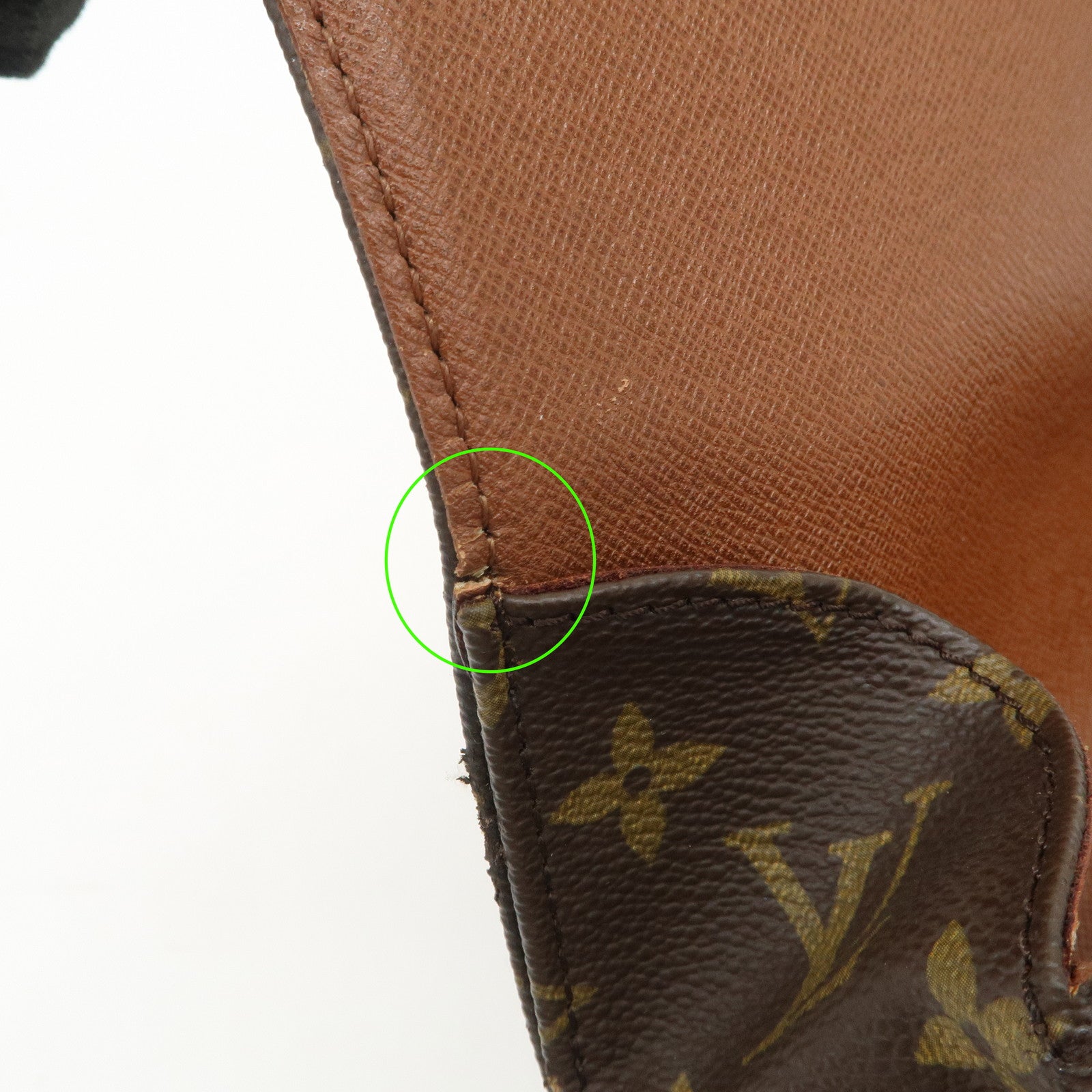 Louis Vuitton Monogram Cartouchiere MM Shoulder Bag M51253