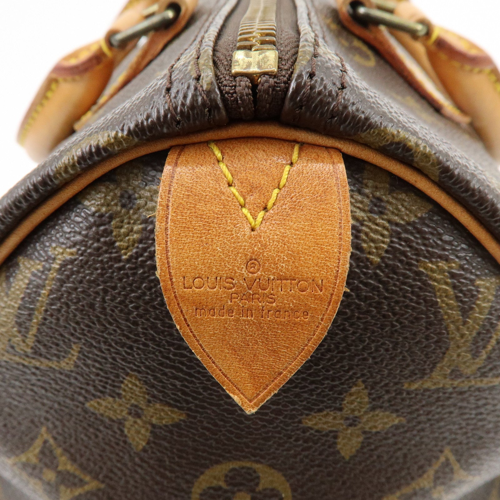 Louis Vuitton Monogram Speedy 30 Boston Bag Hand Bag Brown M41526