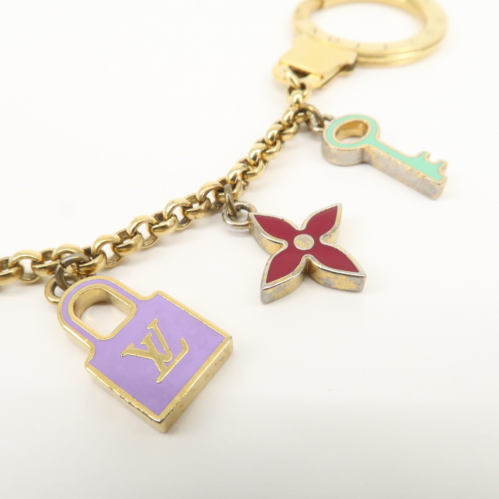 Louis Vuitton Monogram Porte Cles Chaine Pretty Bag Charm M66131