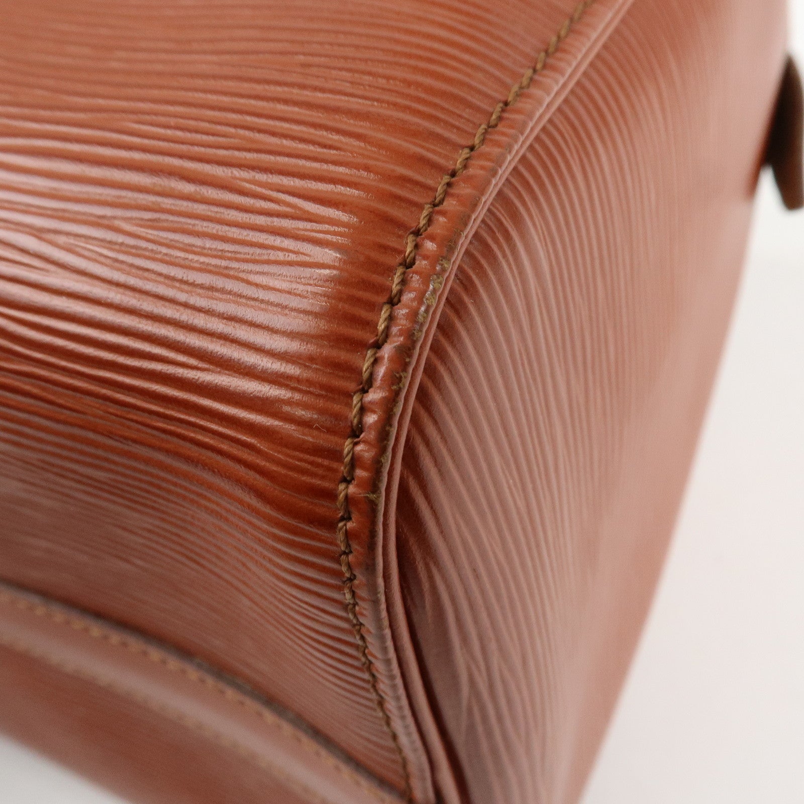 Louis Vuitton Epi Speedy 25 Hand Boston Bag Kenya Brown M43013 Used