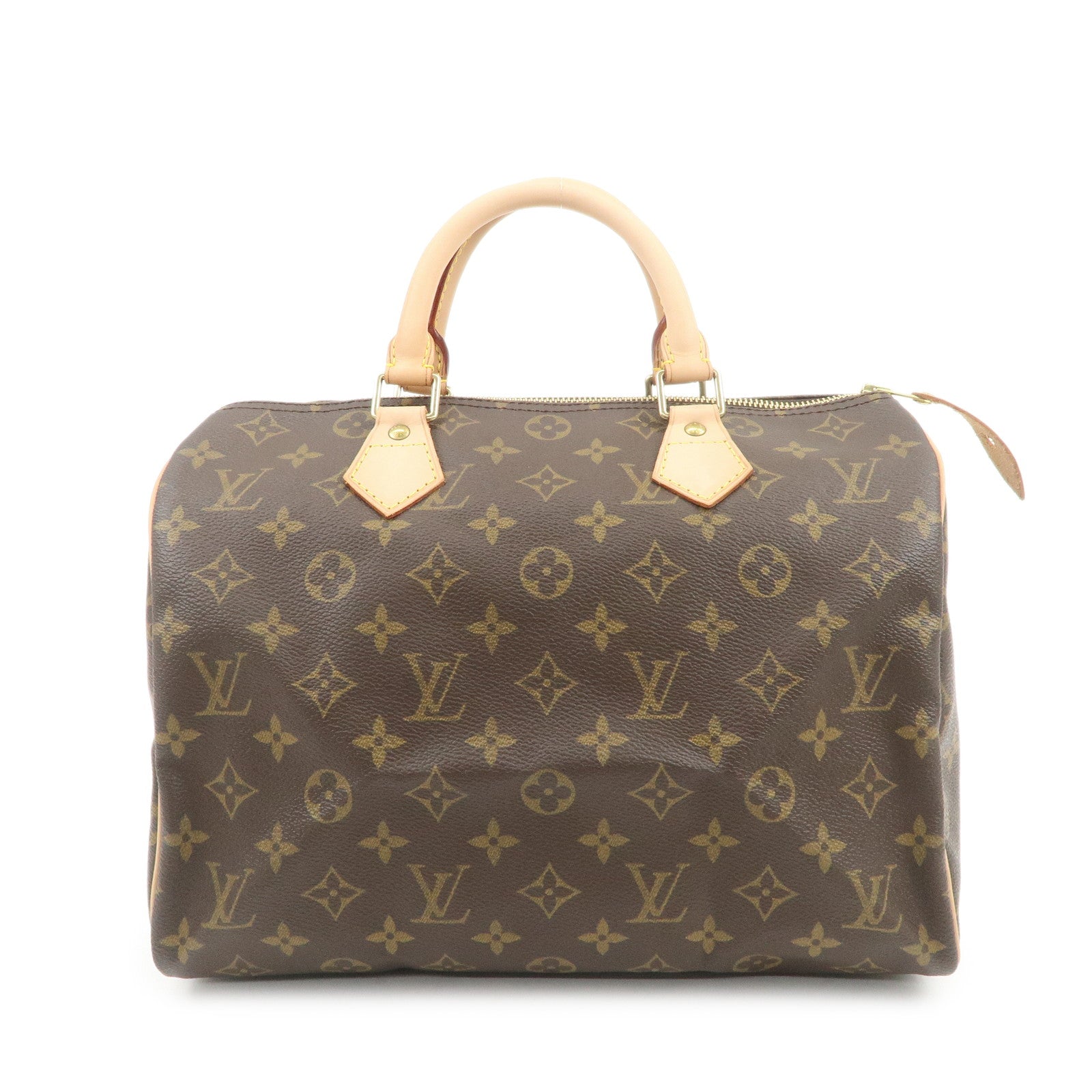 Louis Vuitton Monogram Speedy 30 Boston Bag Hand Bag Brown M41526