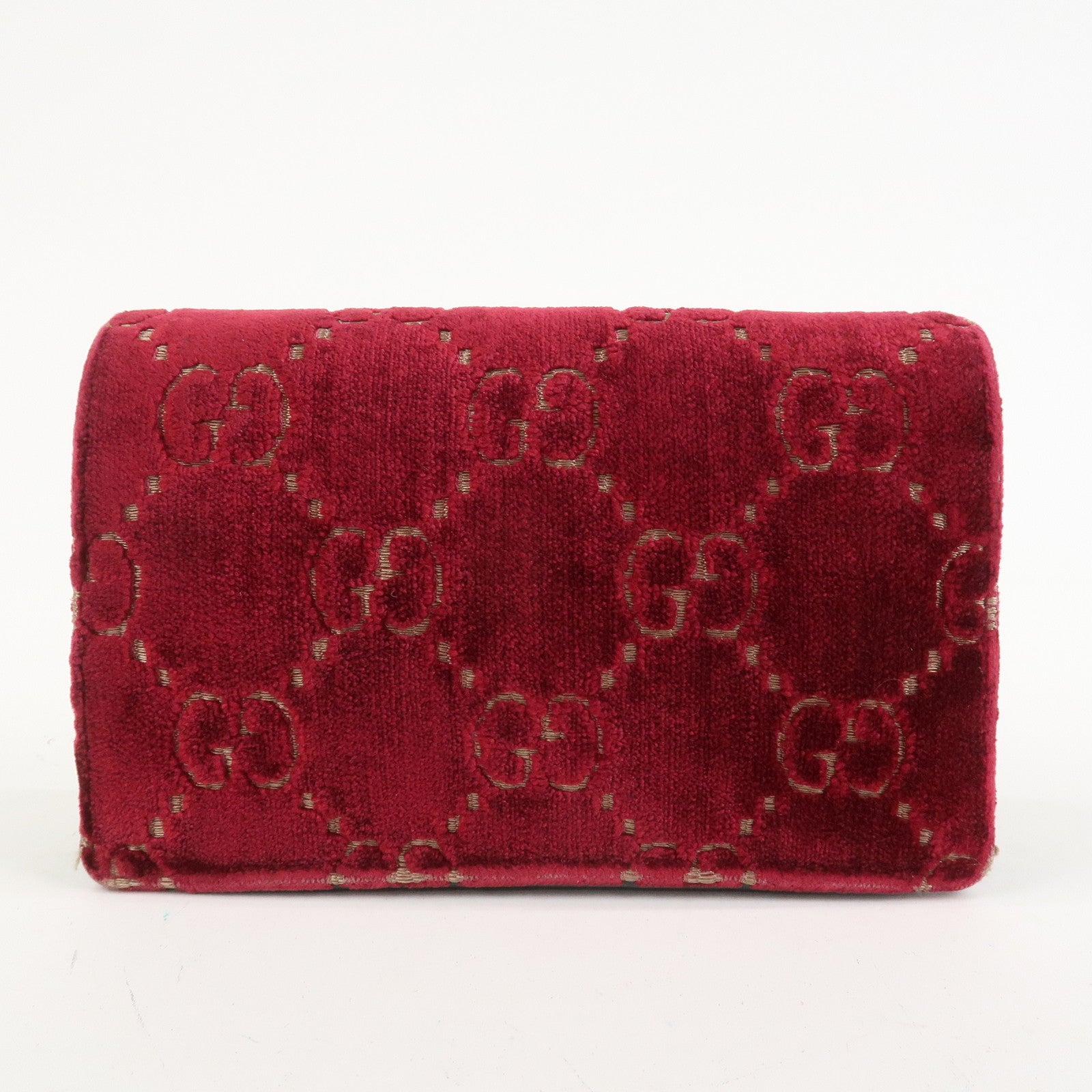 GUCCI Dionysus Super Mini Bag Leather Chain Shoulder Bag 476432