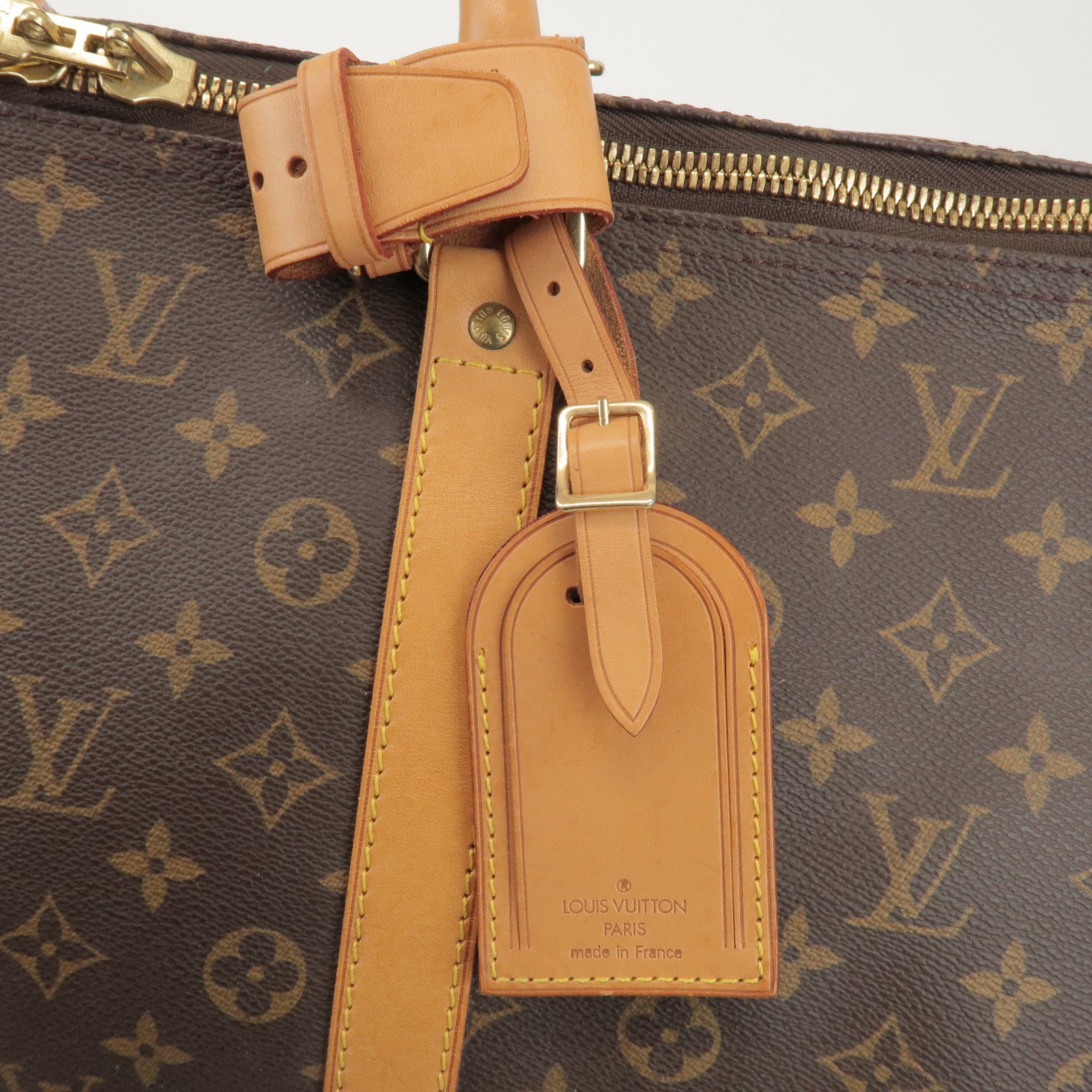 Louis Vuitton Monogram Keep All Bandouliere 55 Boston Bag M41414