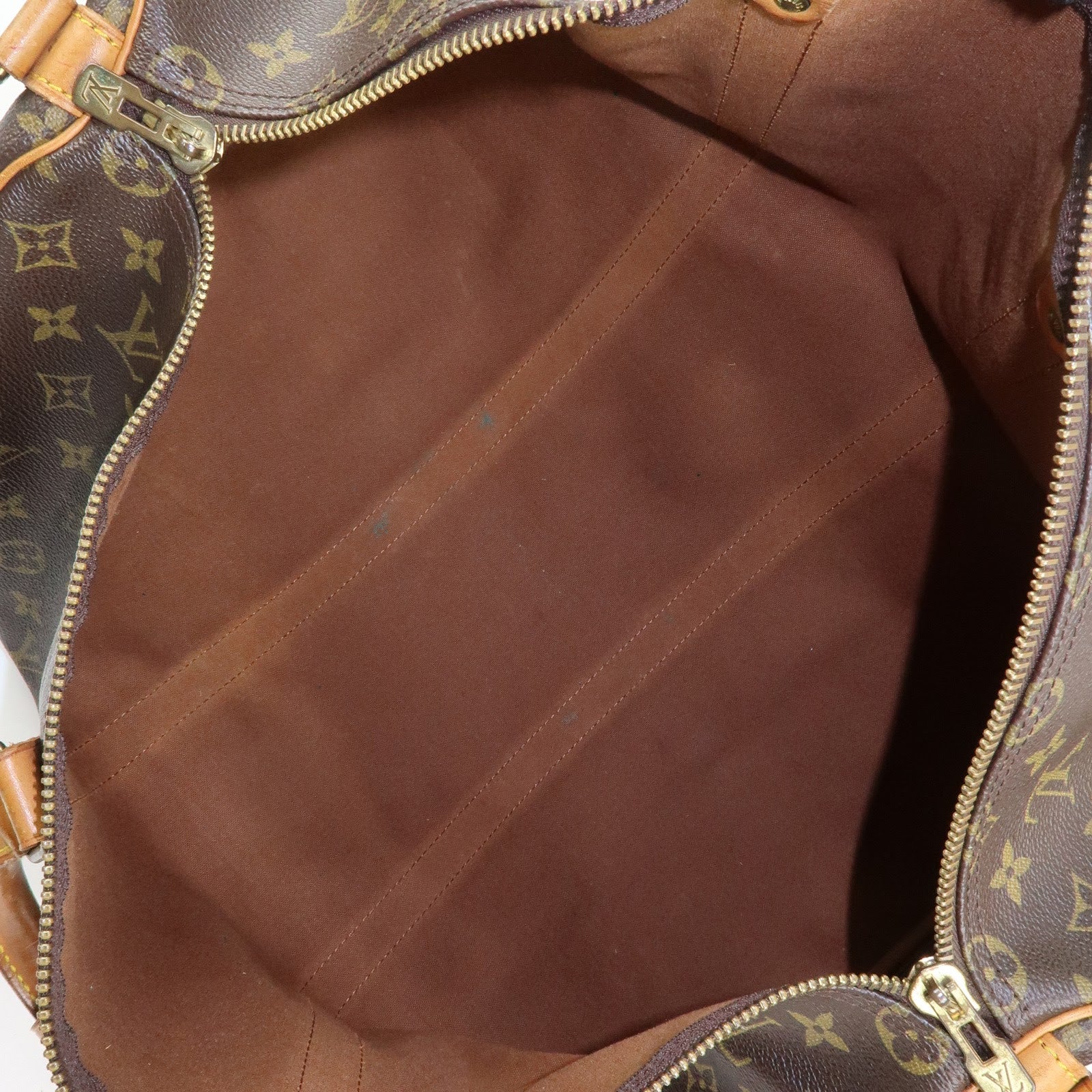 Louis Vuitton Monogram Keep All Bandouliere 50 Boston Bag M41416