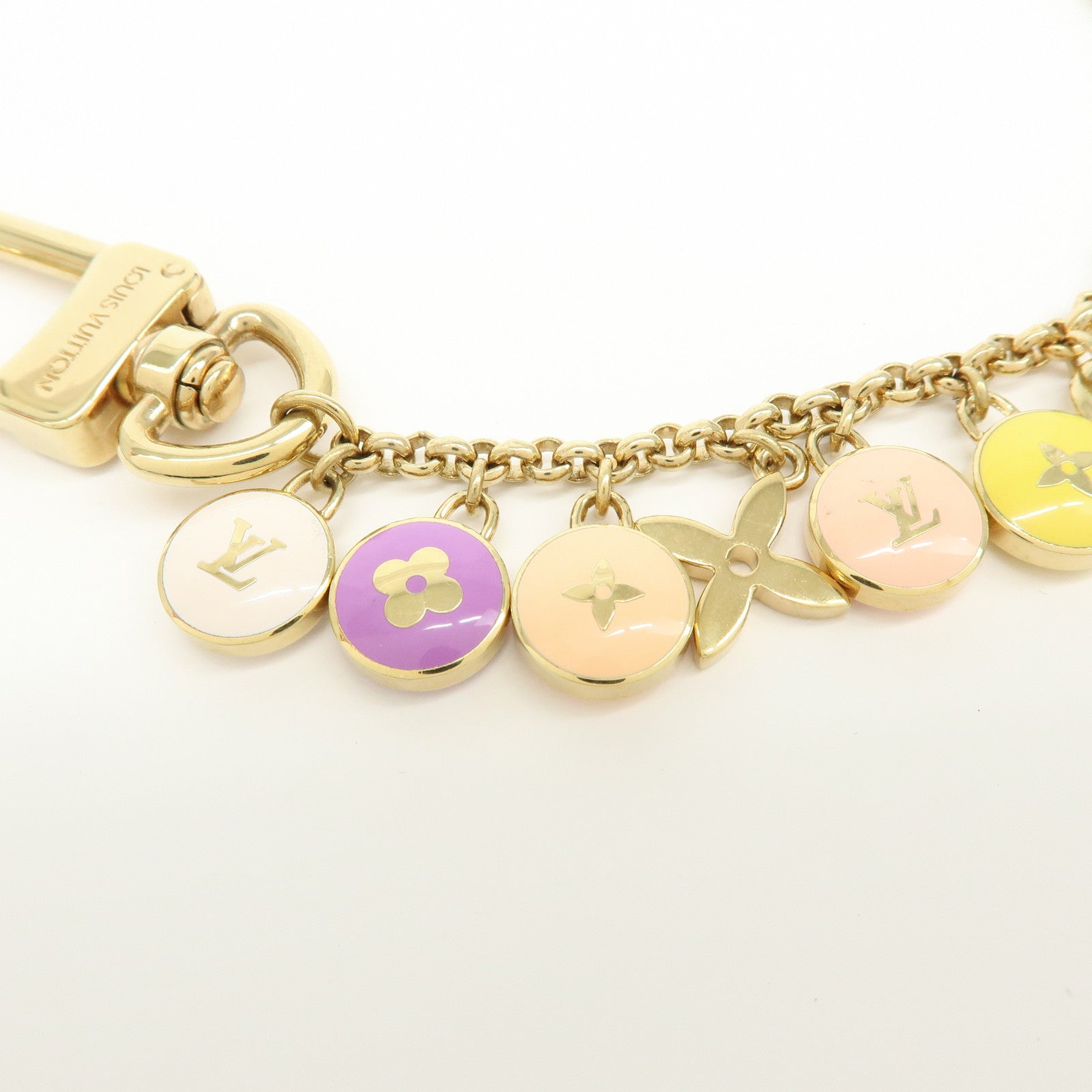 Louis Vuitton Porte Cles Chaine Pastilles Metal Key Chain M66172