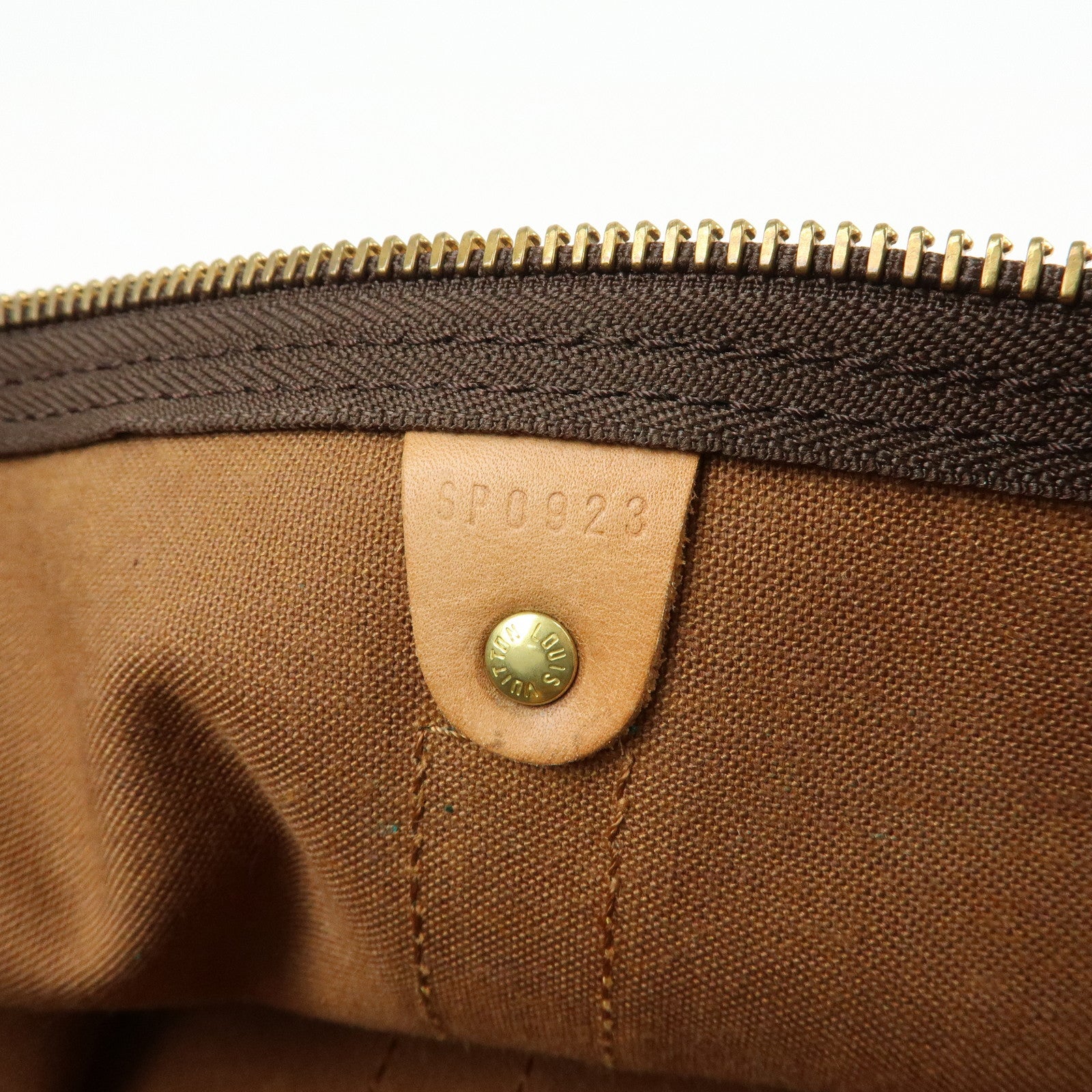 Louis Vuitton Monogram Keep All 50 Boston Bag Hand Bag Brown M41426