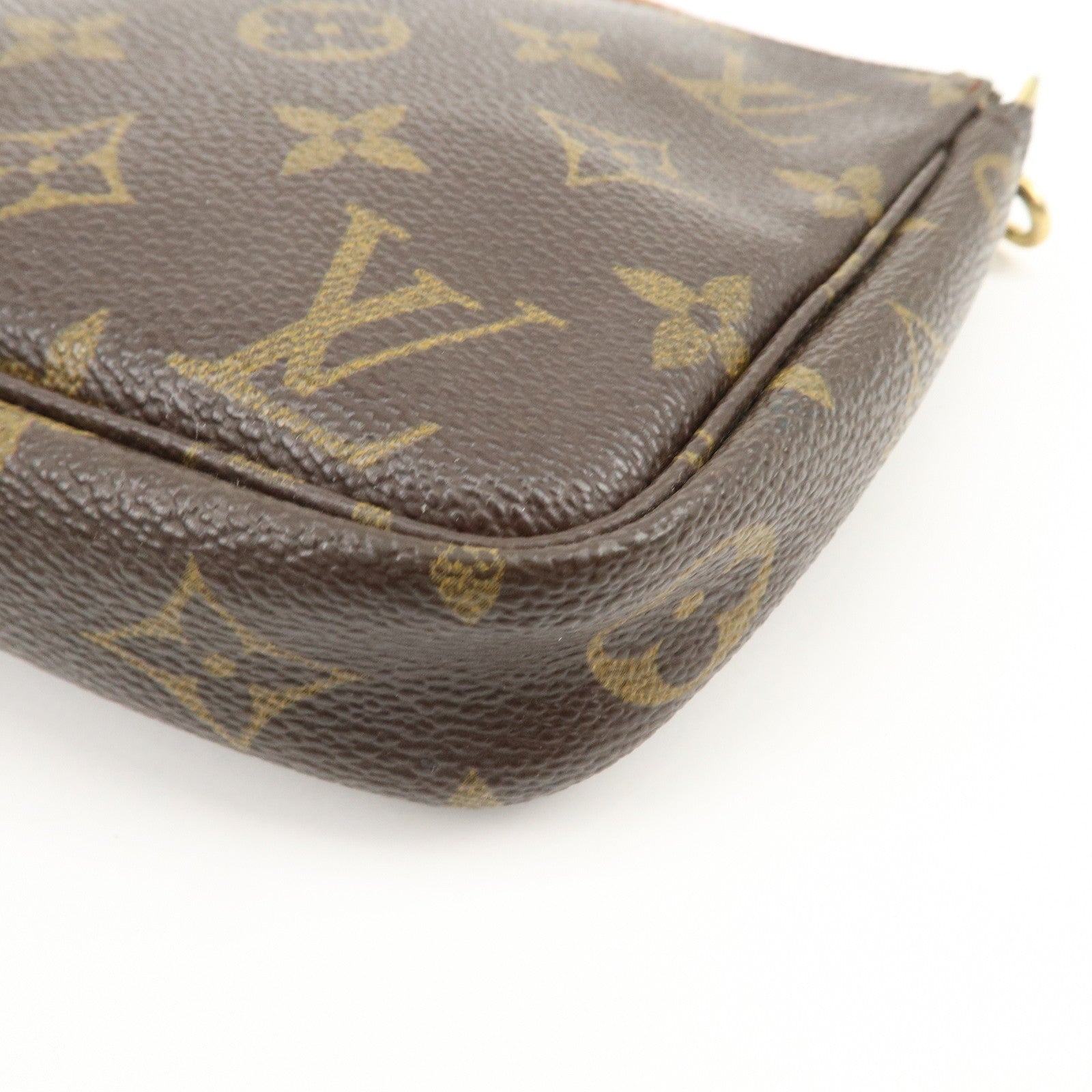 Louis Vuitton Monogram Pochette Accessoires Pouch Hand Bag M51980