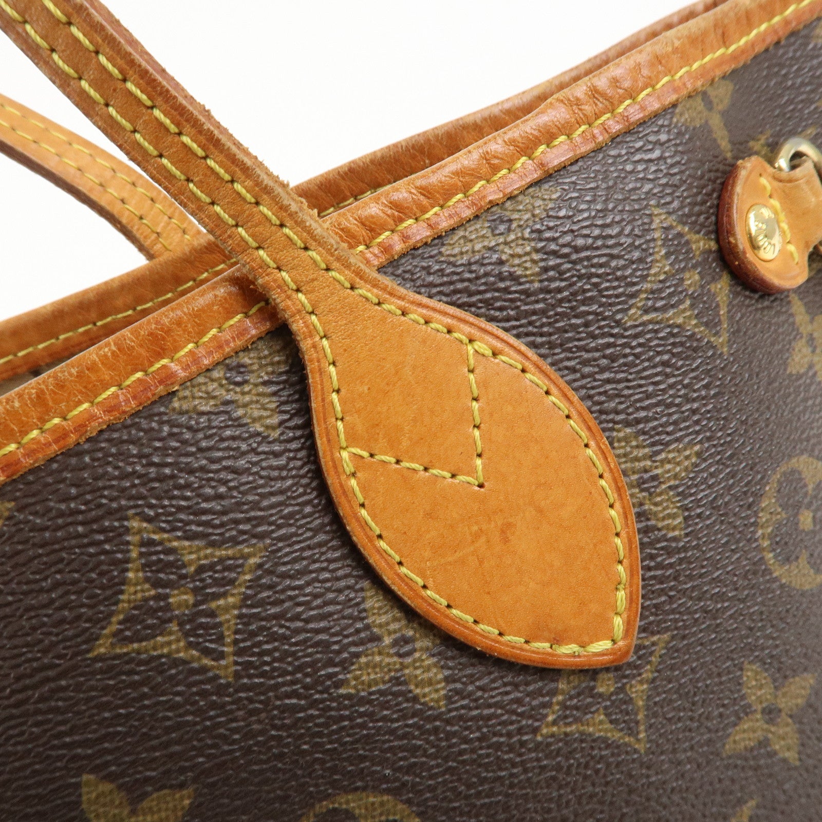 Louis Vuitton Monogram Neverfull PM Tote Bag Hand Bag M40155