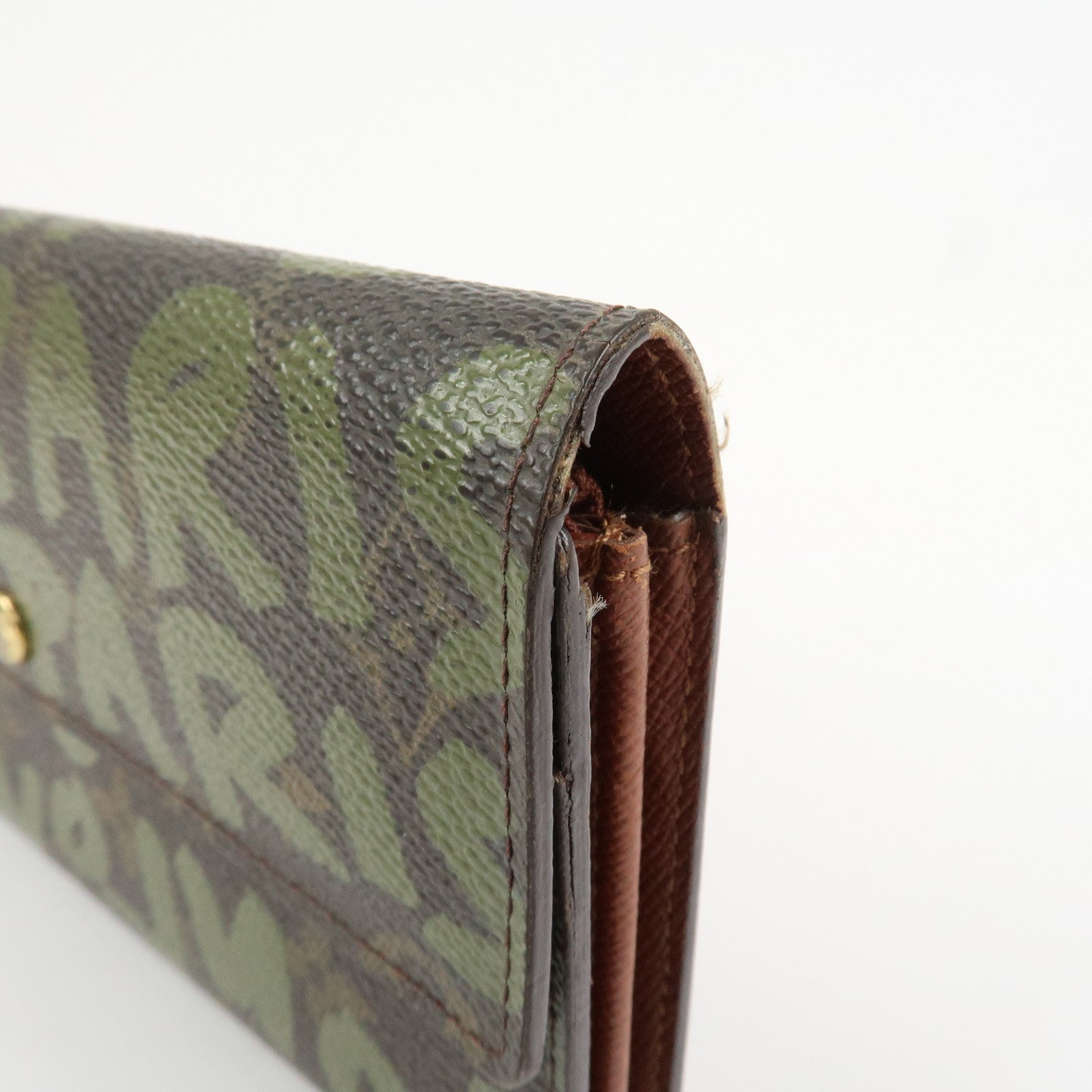 Louis Vuitton Monogram Graffiti Portefeuille Sarah Wallet M92188