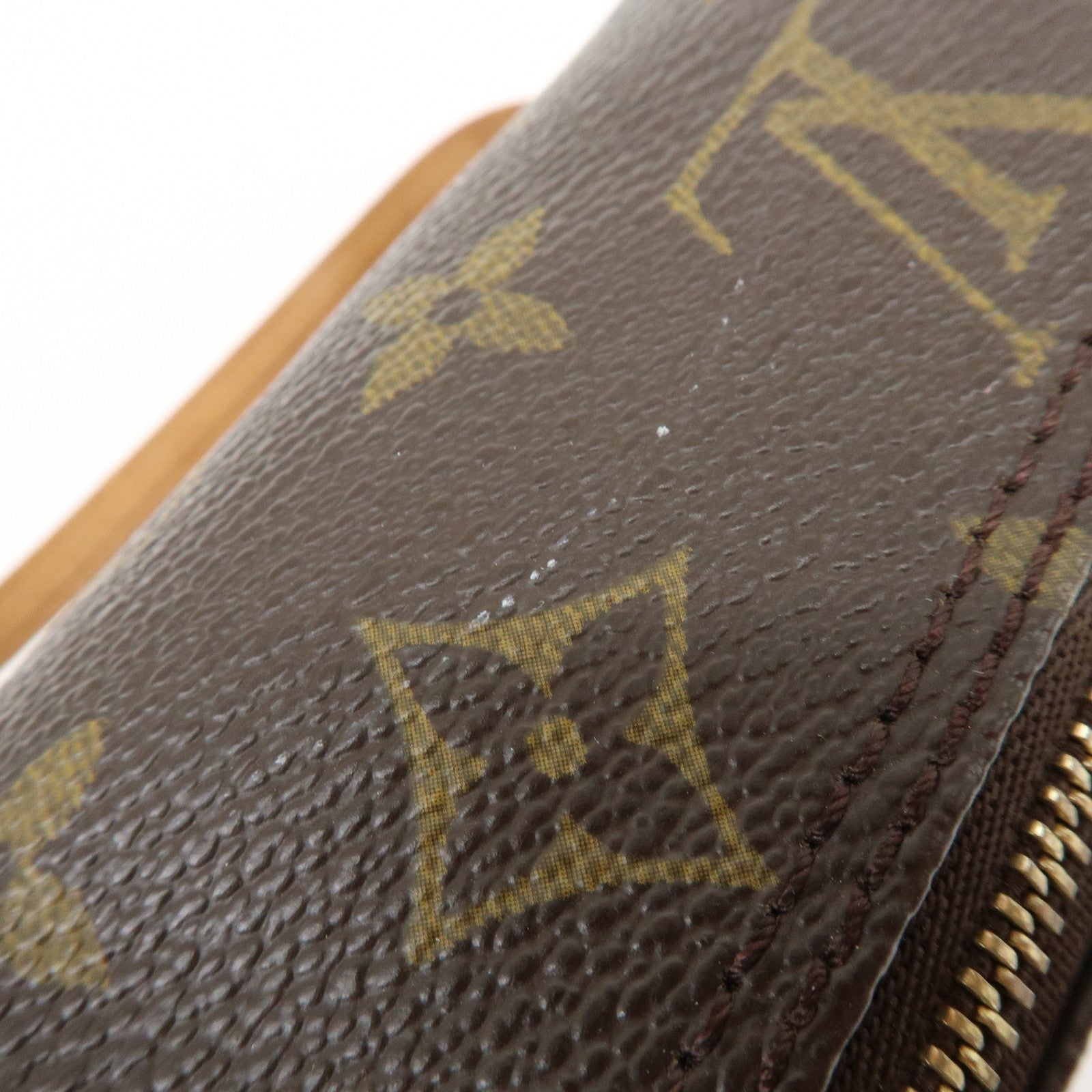 Louis Vuitton Monogram Canvas Mini Pouch for Papillon Bag Brown