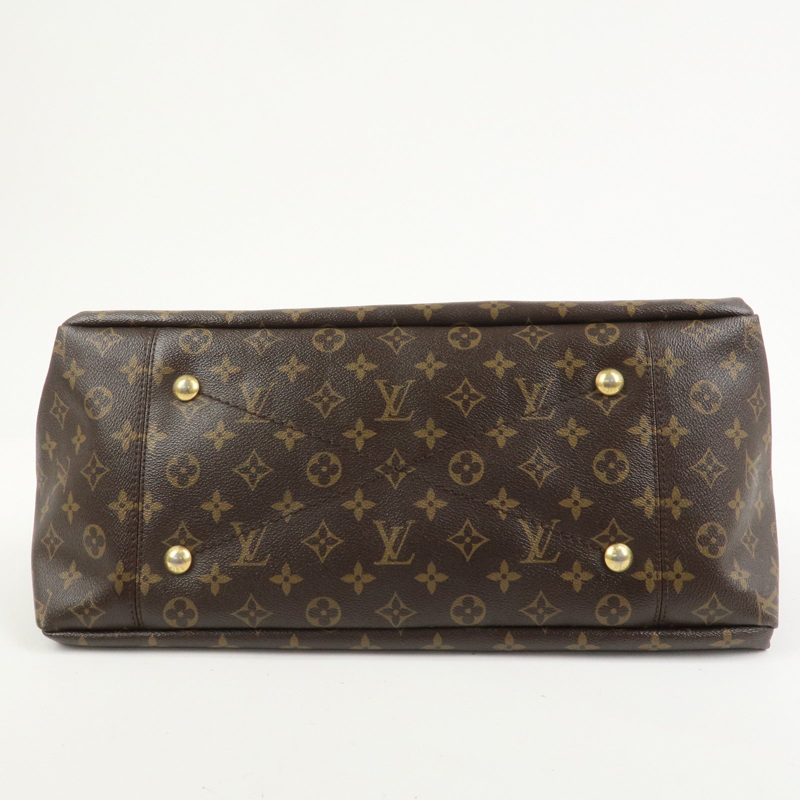 Louis Vuitton Monogram Artsy MM Shoulder Bag Brown M40249