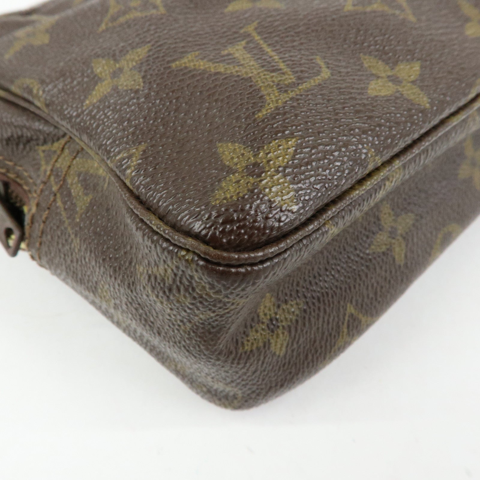 Louis Vuitton Monogram Trousse Toilette 23 Pouch Brown M47524