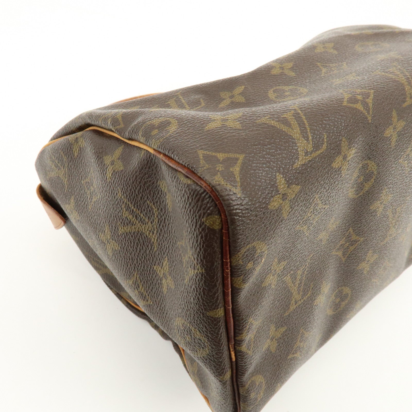 Louis Vuitton Monogram Speedy 25 Boston Bag Hand Bag Brown M41528