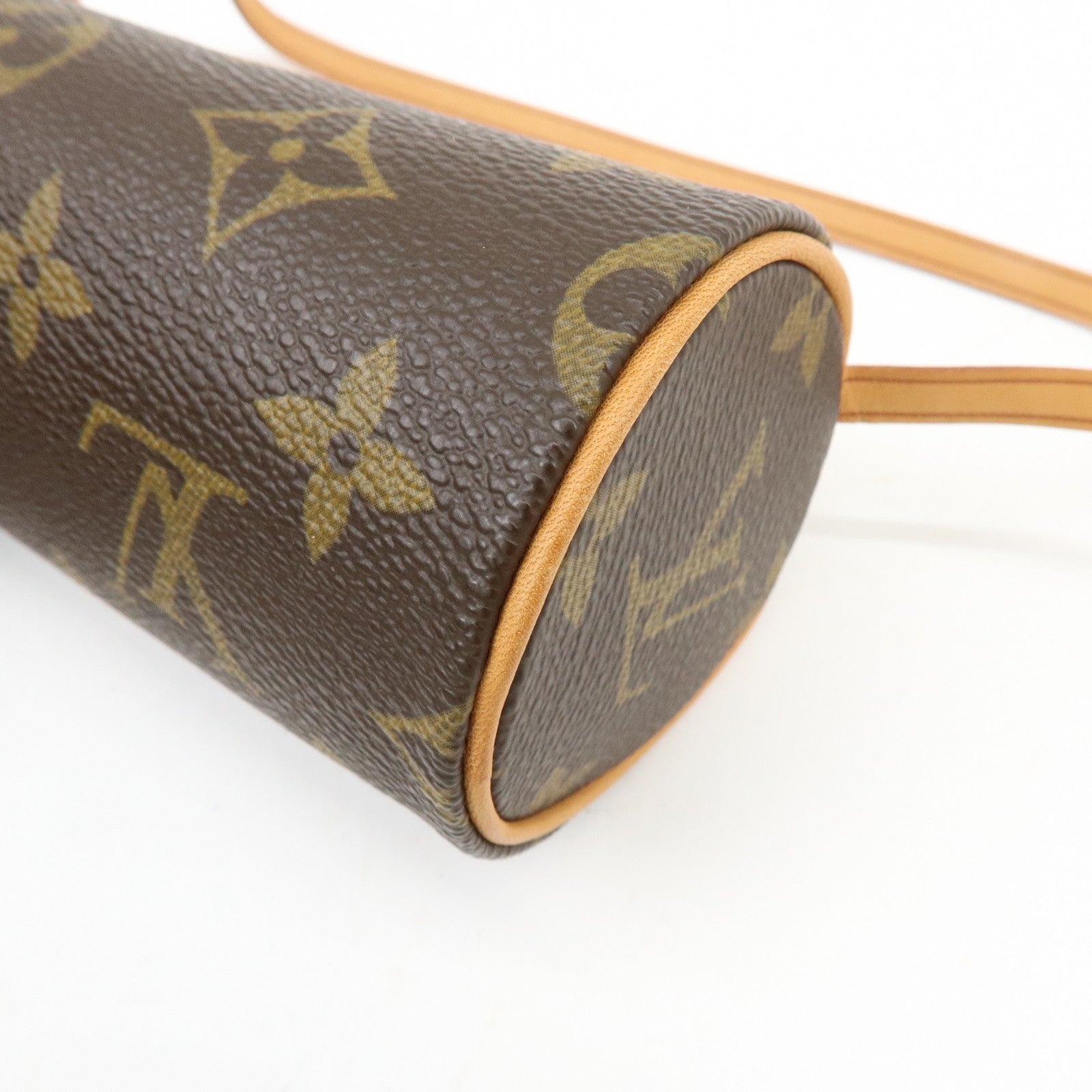 Louis Vuitton Monogram Canvas Mini Pouch for Papillon Bag Brown