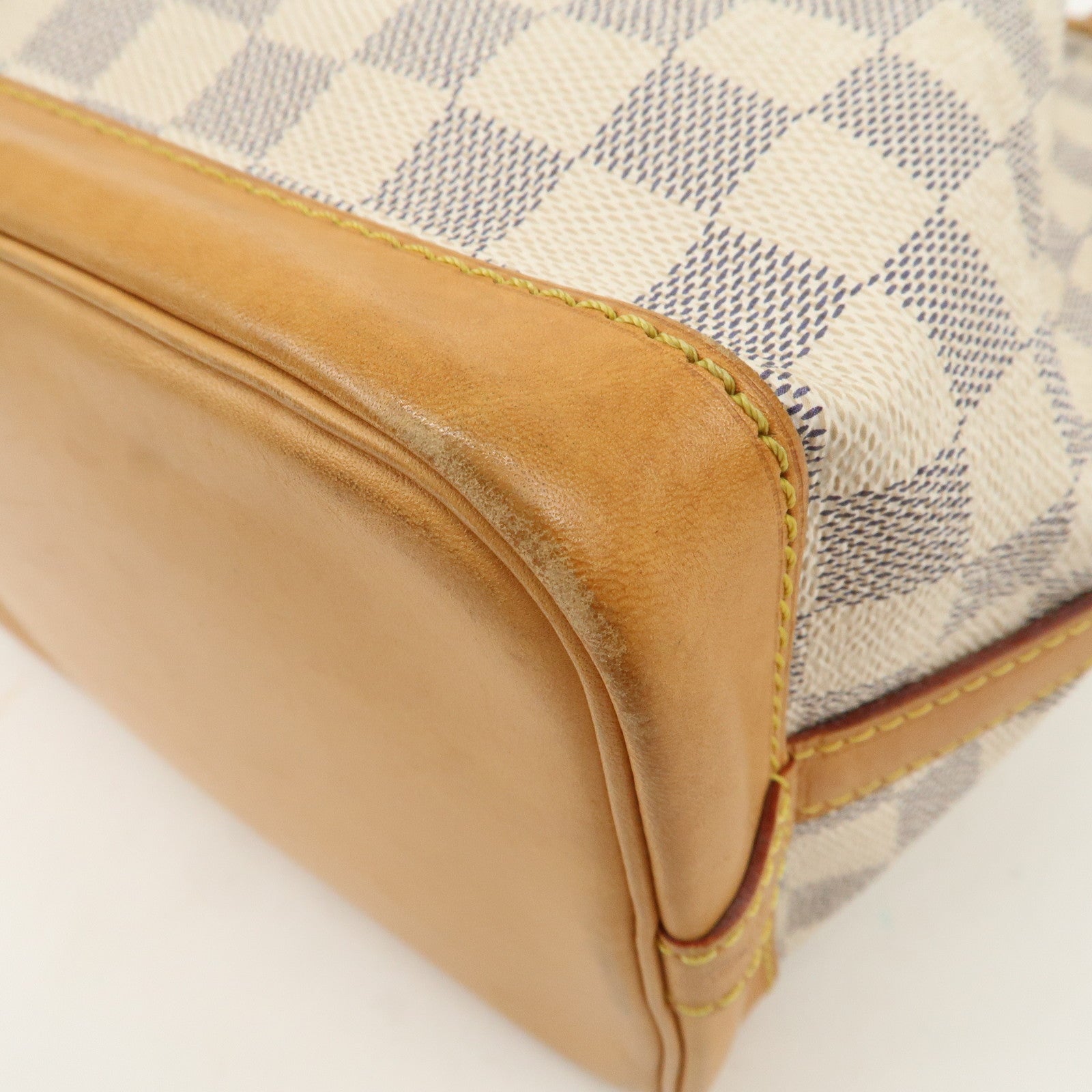 Louis Vuitton Damier Azur Canvas Leather Noe BB Shoulder Bag N41220