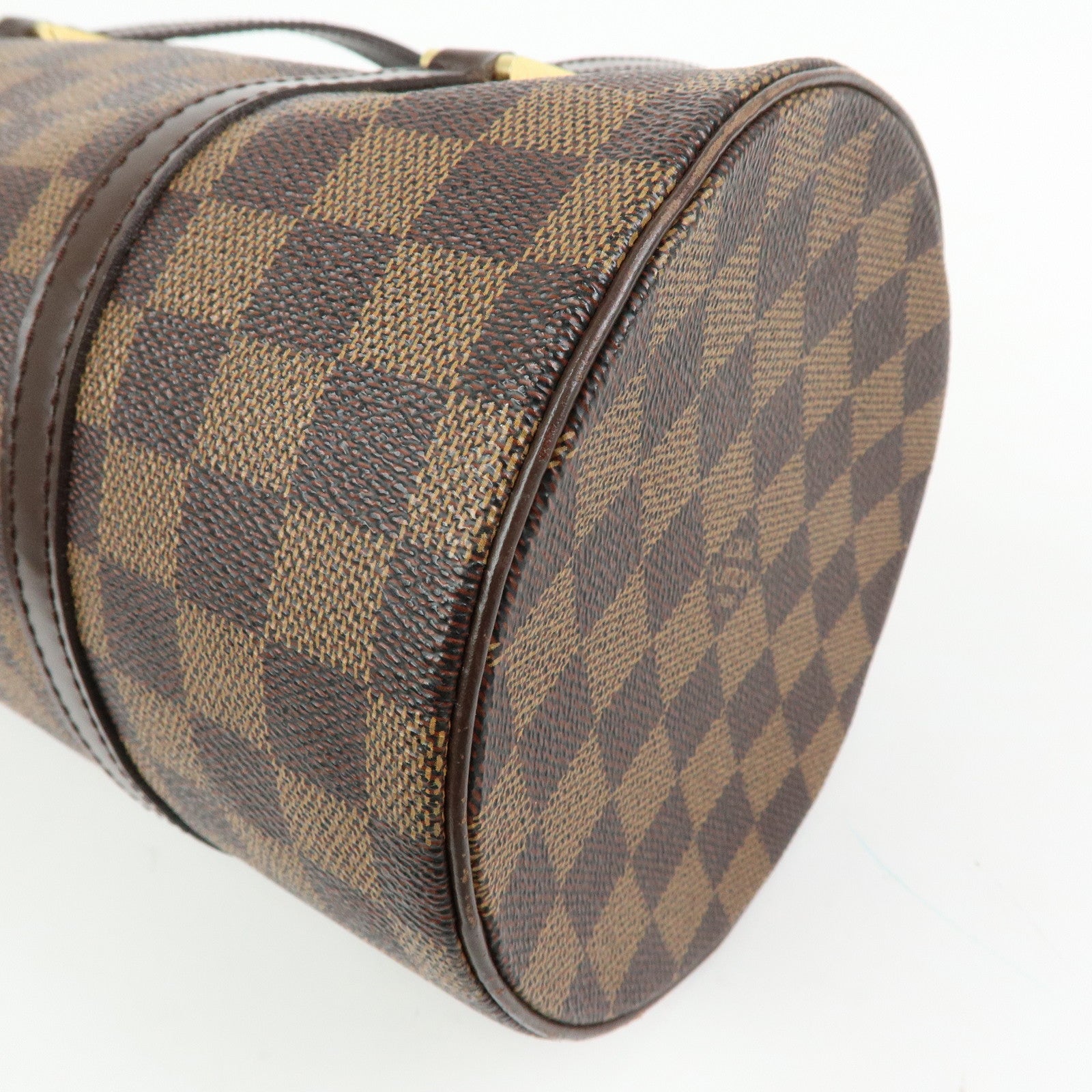Louis Vuitton Damier Ebene Papillon 30 Hand Bag Brown N51303