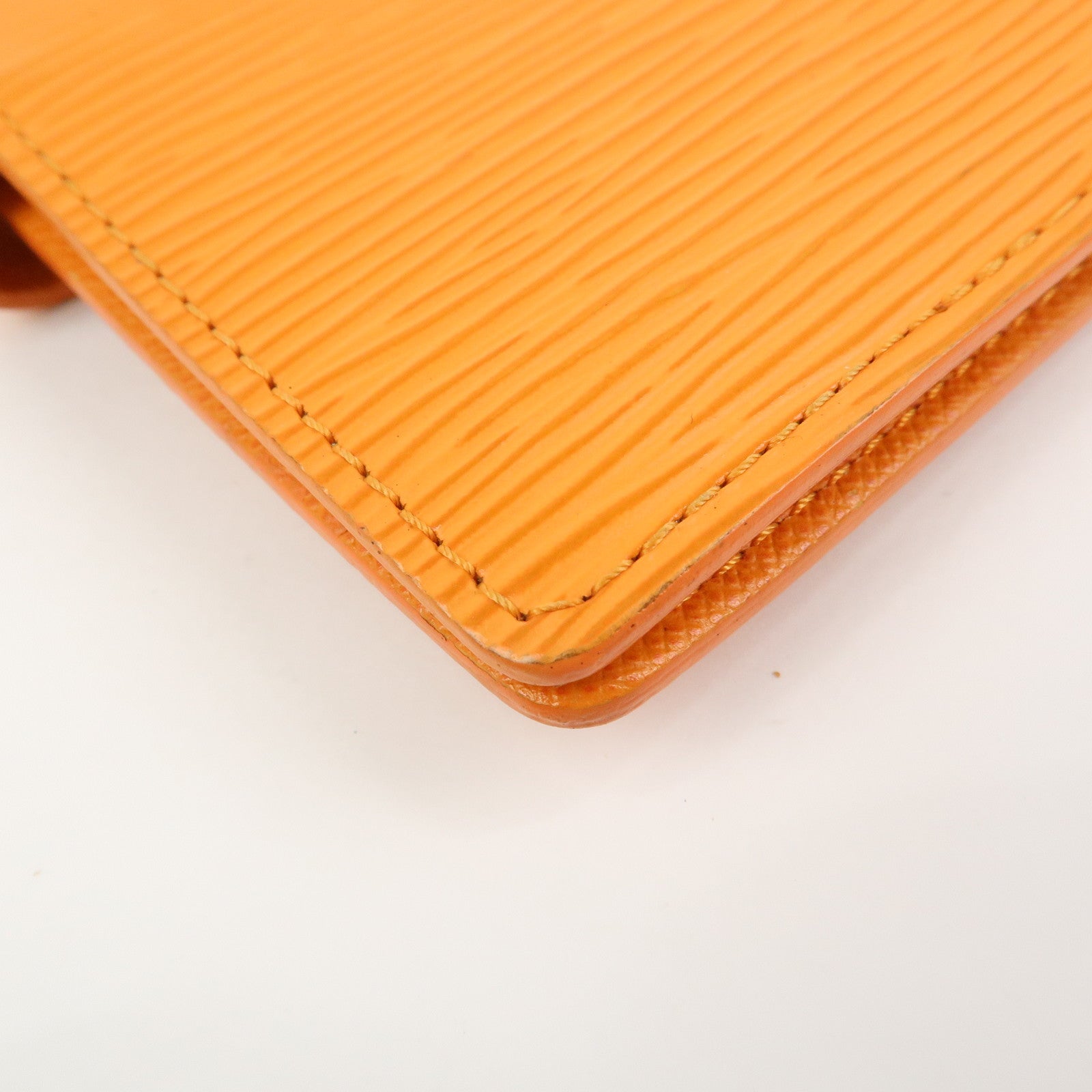 Louis Vuitton Epi Leather Agenda PM Planner Cover Mandarin R2005H