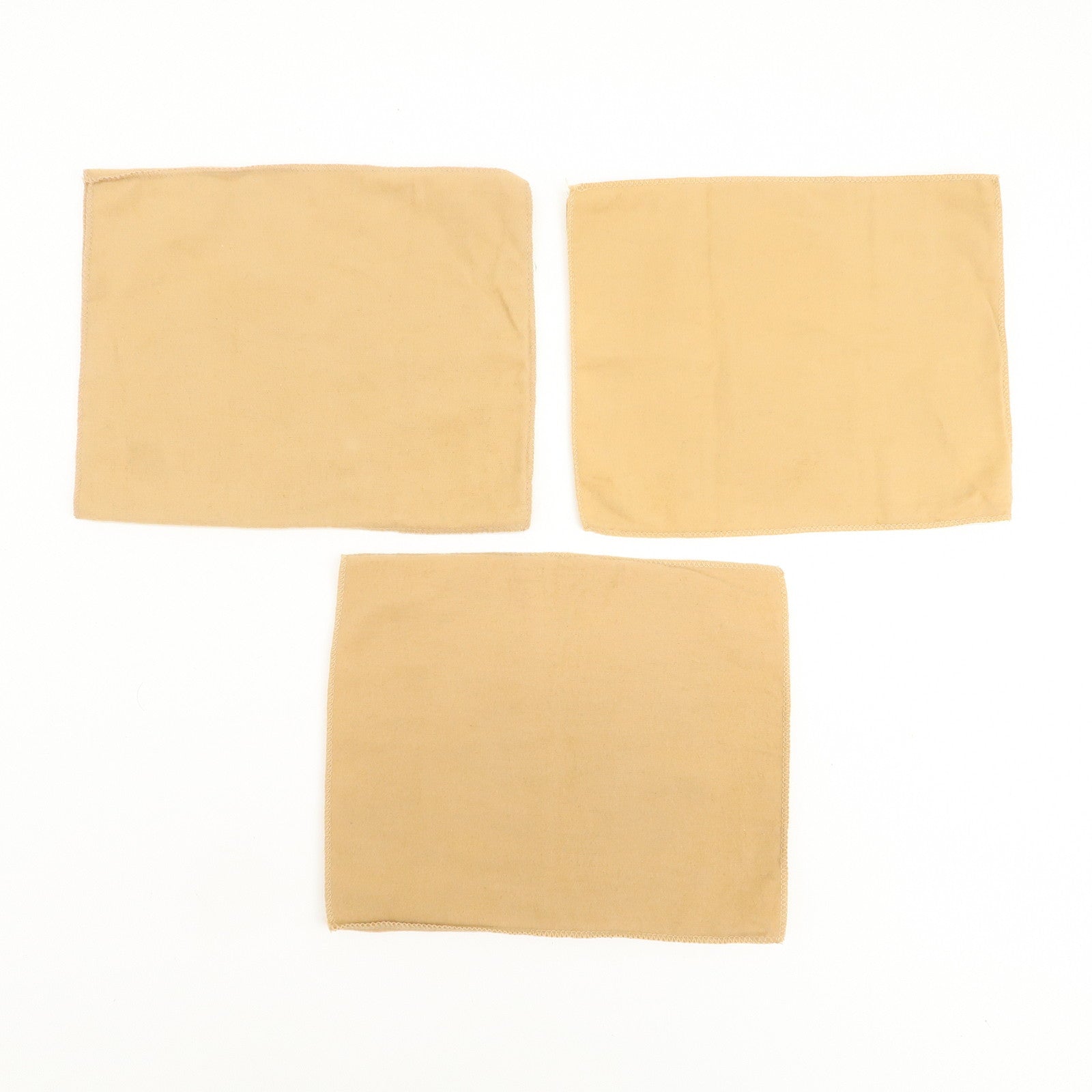 Louis Vuitton Set of 18 Dust Bag Storage Bag Flap Style Beige