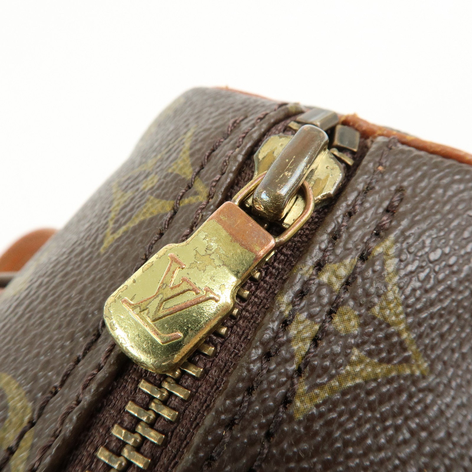 Louis Vuitton Monogram Canvas Leather Papillon 22 Hand Bag M51367