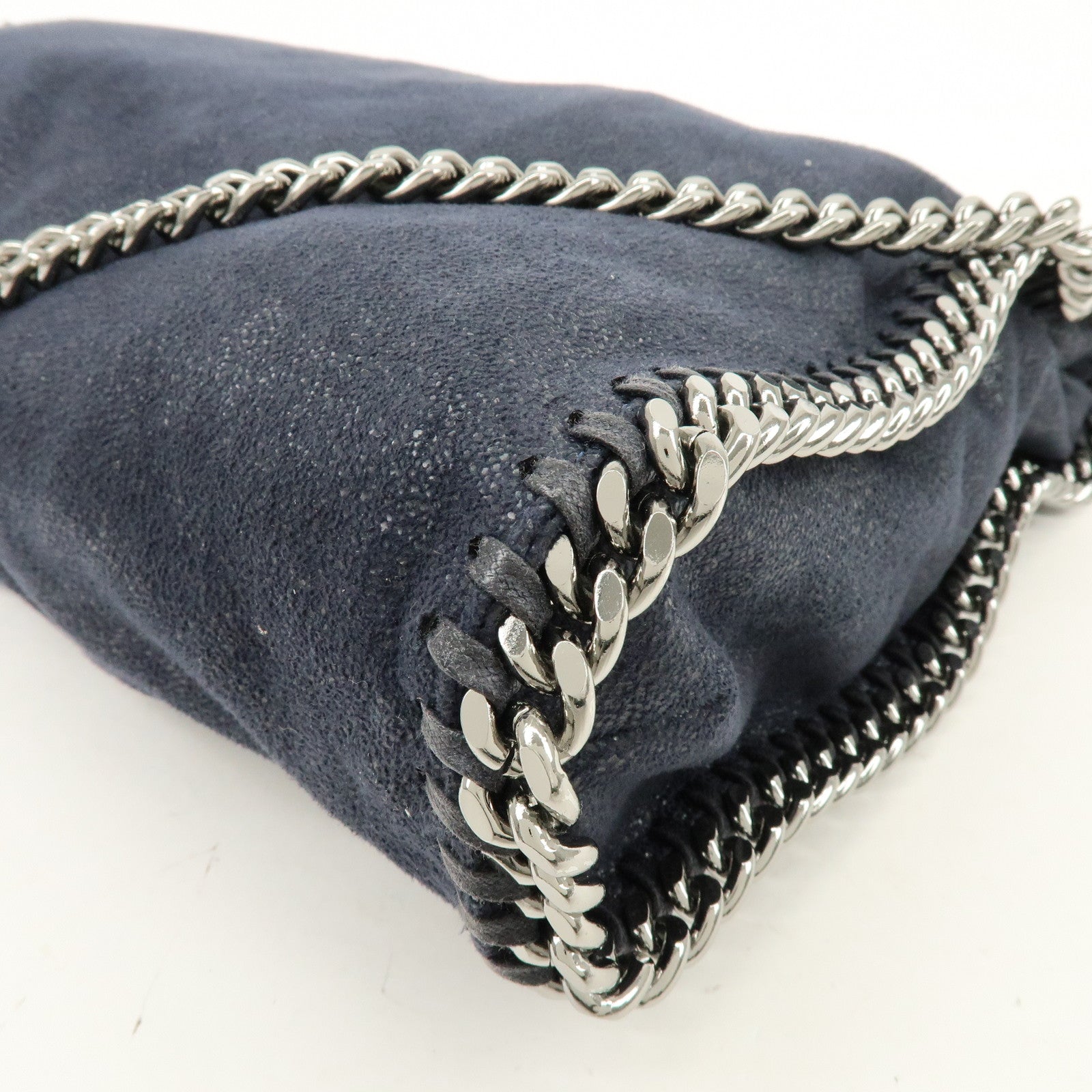 STELLA MCCARTNEY Falabella Faux Leather 2Way Bag Dark Navy 234387