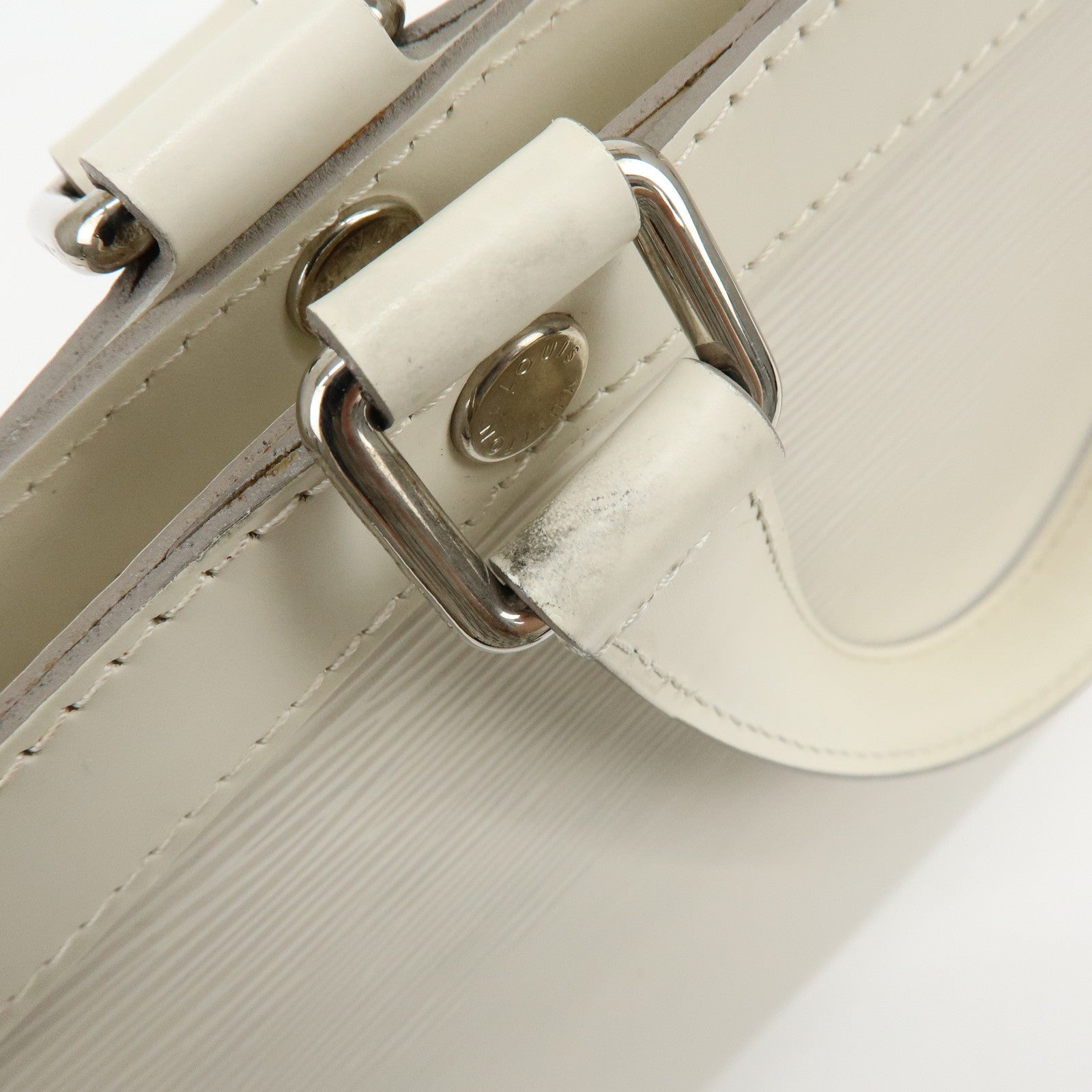 Louis Vuitton Epi Brea GM 2 Way Hand Shoulder Bag Ivoire M40334