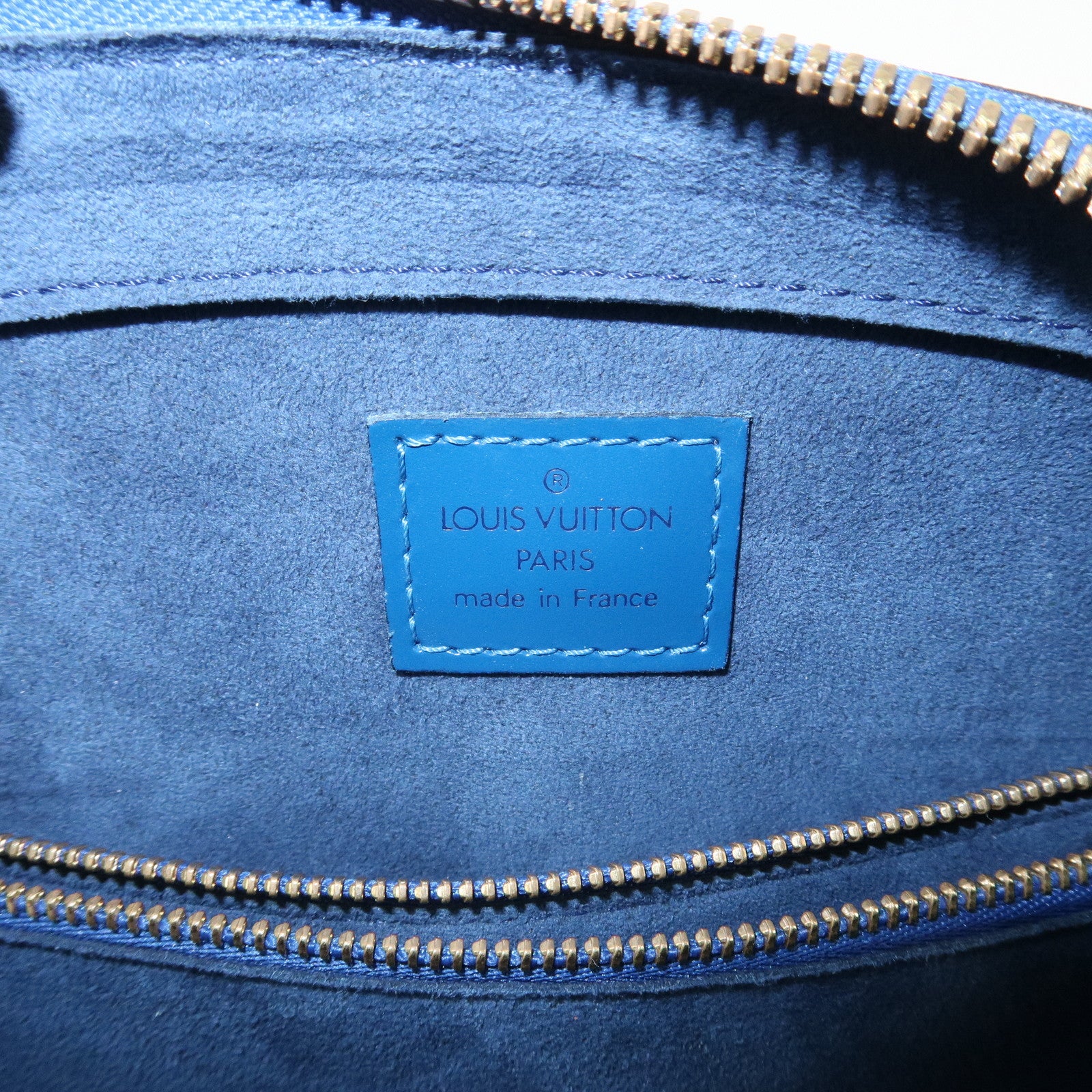 Louis Vuitton Epi Pont Neuf Hand Bag Toledo Blue M52055